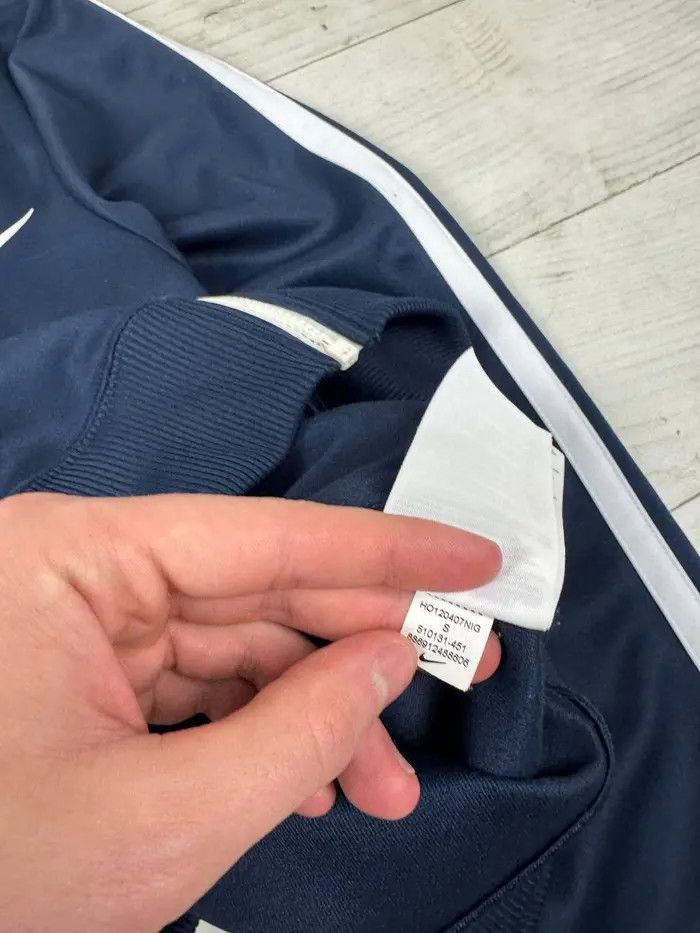 Nike Vintage Nike Track Jacket 2000s Striped Size US S / EU 44-46 / 1 - 12 Thumbnail