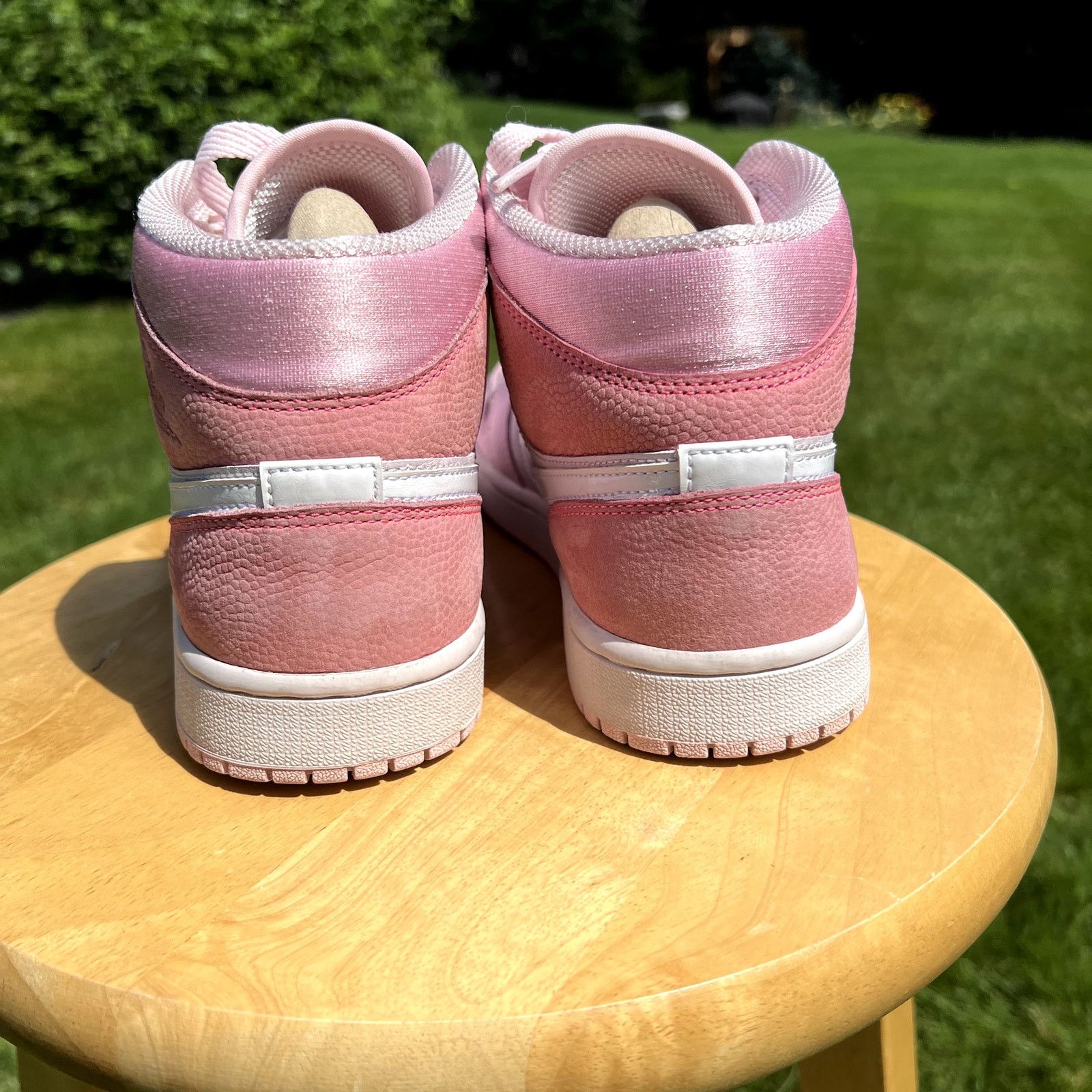 Jordan Brand × Nike Wmns Air Jordan 1 Mid Digital Pink Women's Shoes - Size 8.5 Size US 8.5 / IT 38.5 - 6 Thumbnail