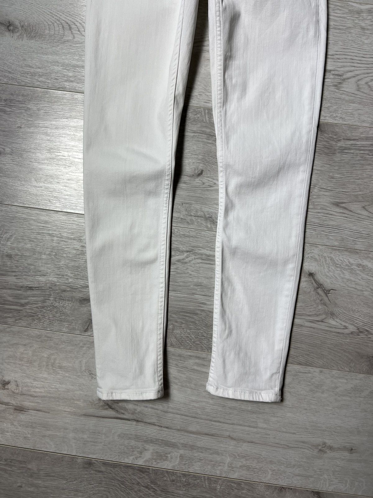 Acne Studios Acne Studios Skin 5 Optic White Jeans Denim Pants Skinny Size 25" / US 0 / IT 36 - 5 Thumbnail