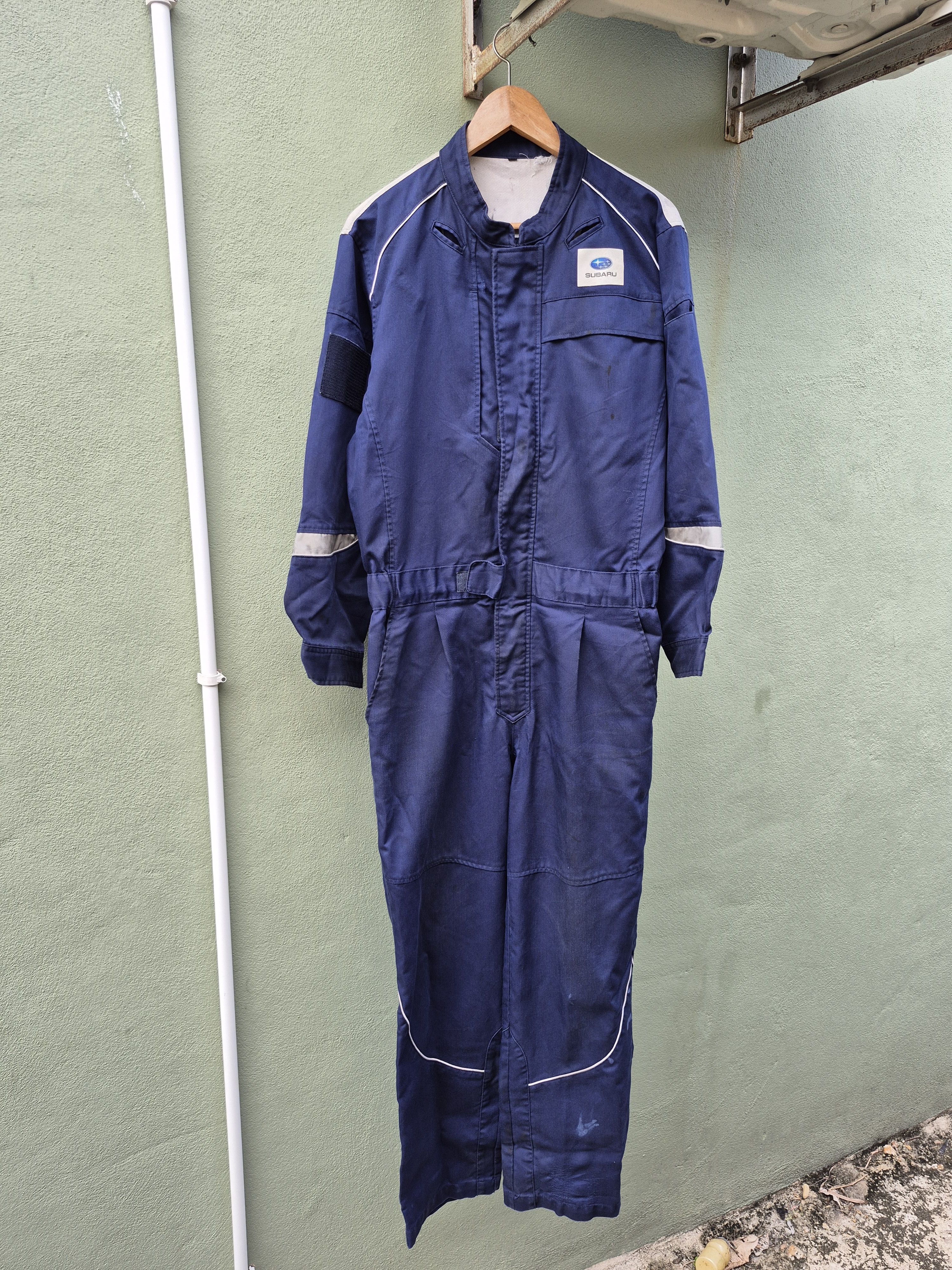 Vintage 🔥 Subaru Racing Suits Overall Coverall Workwear Size US L / EU 52-54 / 3 - 1 Thumbnail