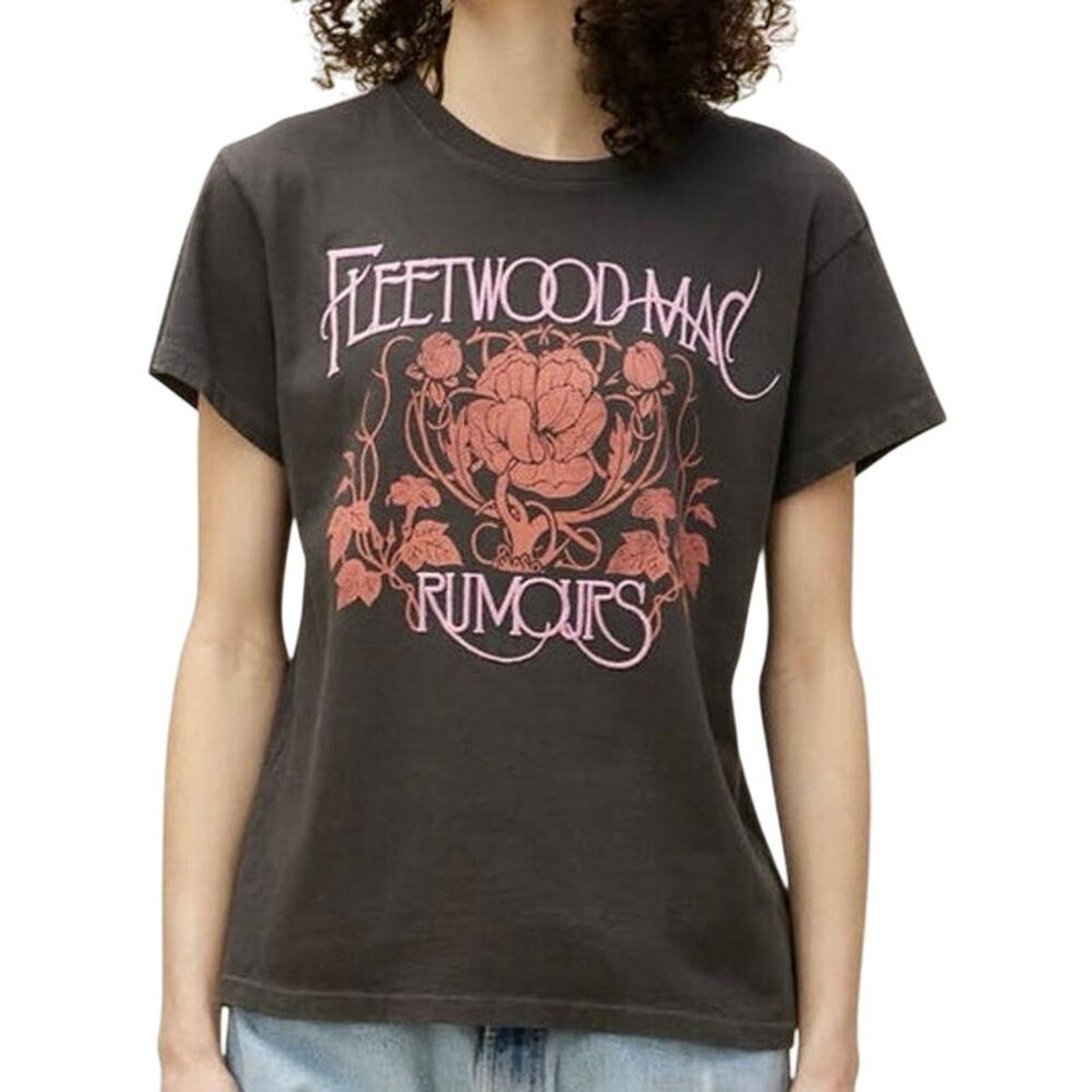 Daydreamer DAYDREAMER Fleetwood Mac Floral Tour Tee Size XL or 2X New Size XL / US 12-14 / IT 48-50 - 3 Thumbnail