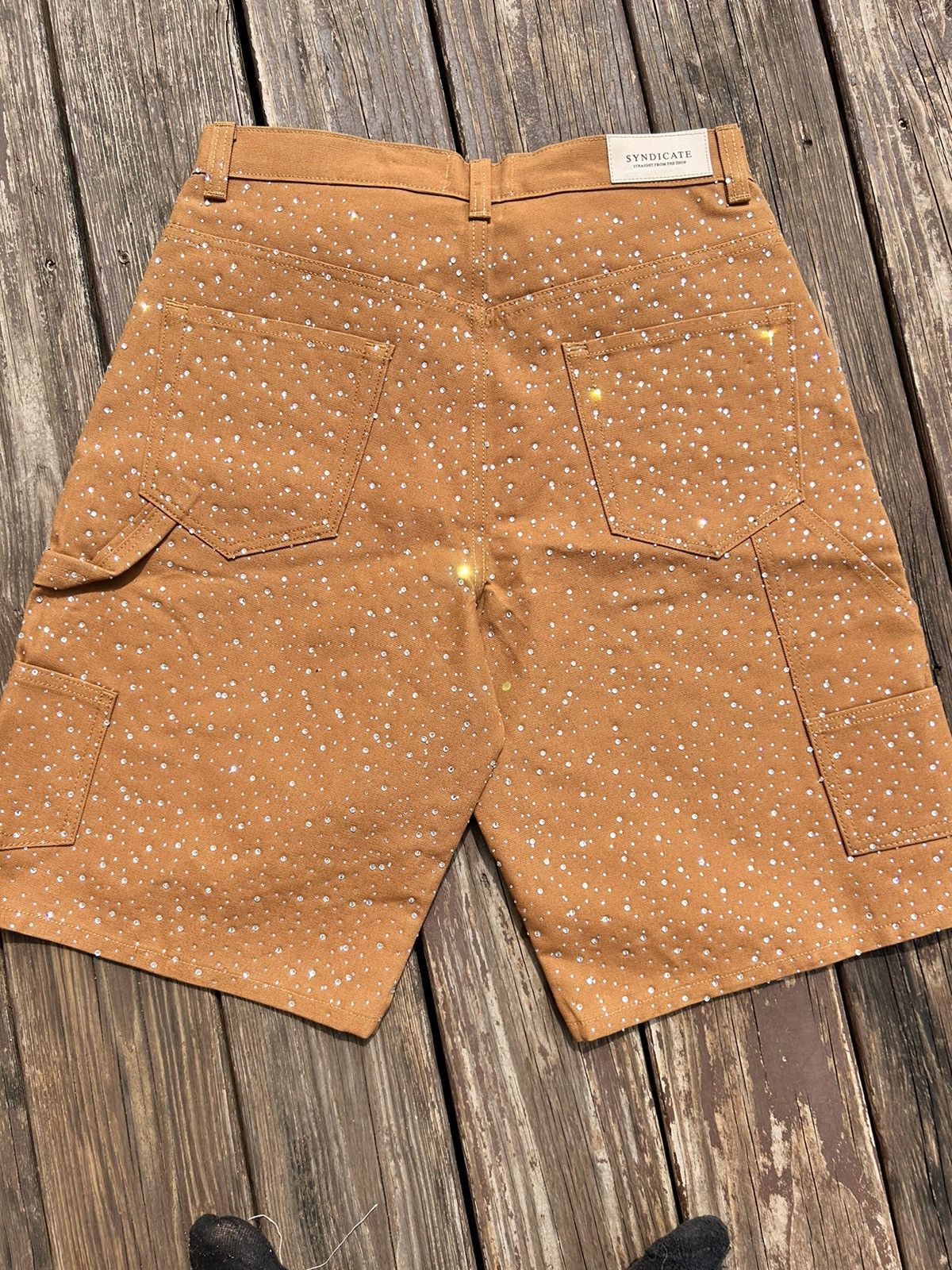 Syndicate Syndicate La rhinestone shorts 32 Size US 32 / EU 48 - 2 Thumbnail
