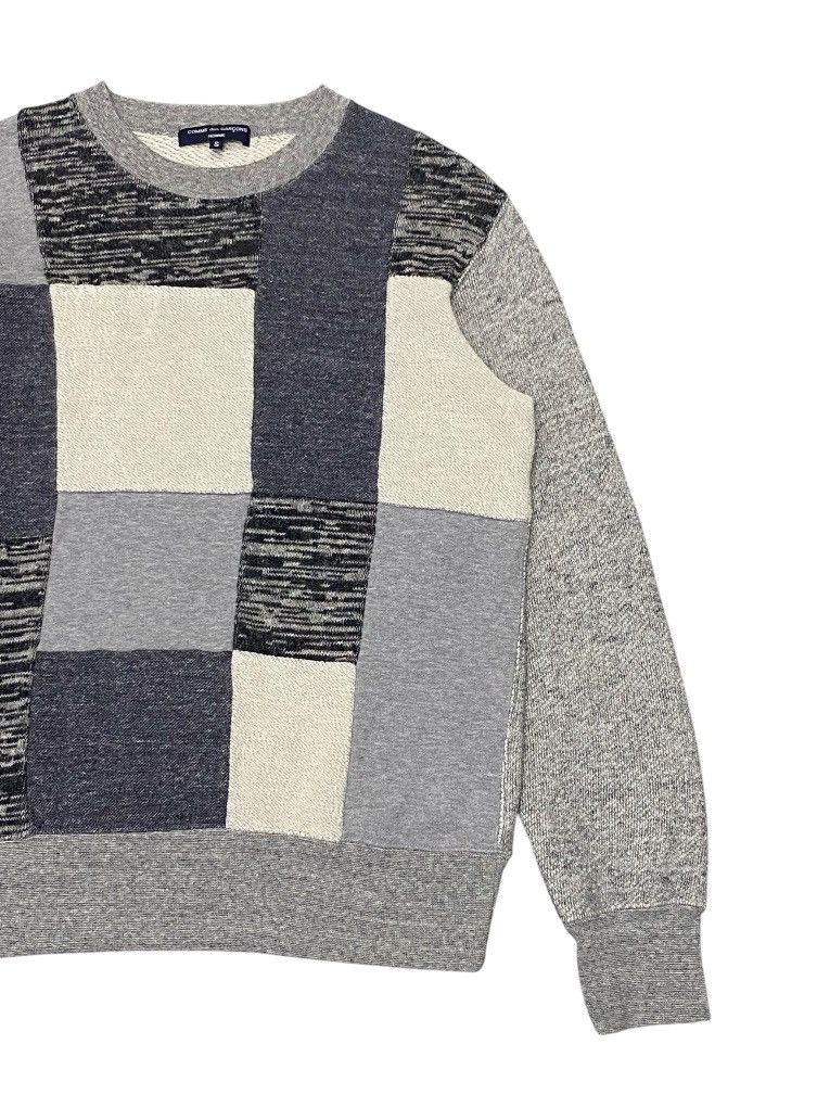 Comme des Garcons Comme Des Garçons AD2011 Patchwork Sweater Size US S / EU 44-46 / 1 - 4 Thumbnail