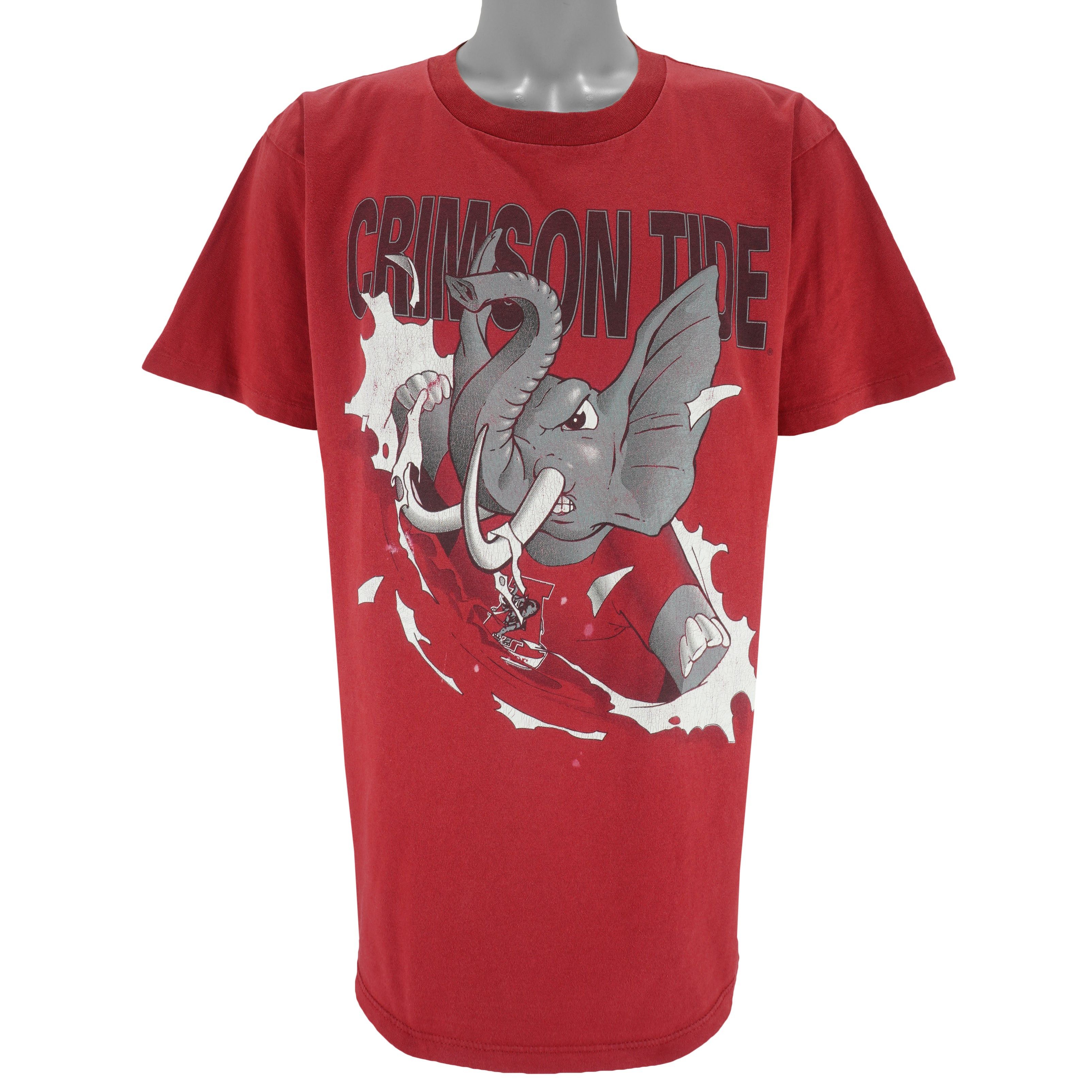 (Home Team) - Alabama Crimson Tide Mascot T-Shirt 1990s