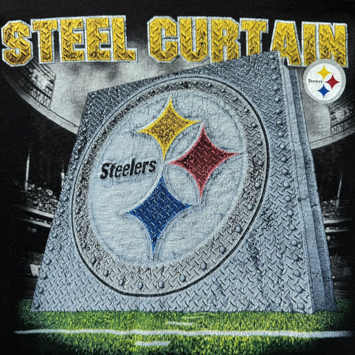 NFL 90s Pittsburgh Steelers NFL American Football sport tee Size US XL / EU 56 / 4 - 2 Thumbnail