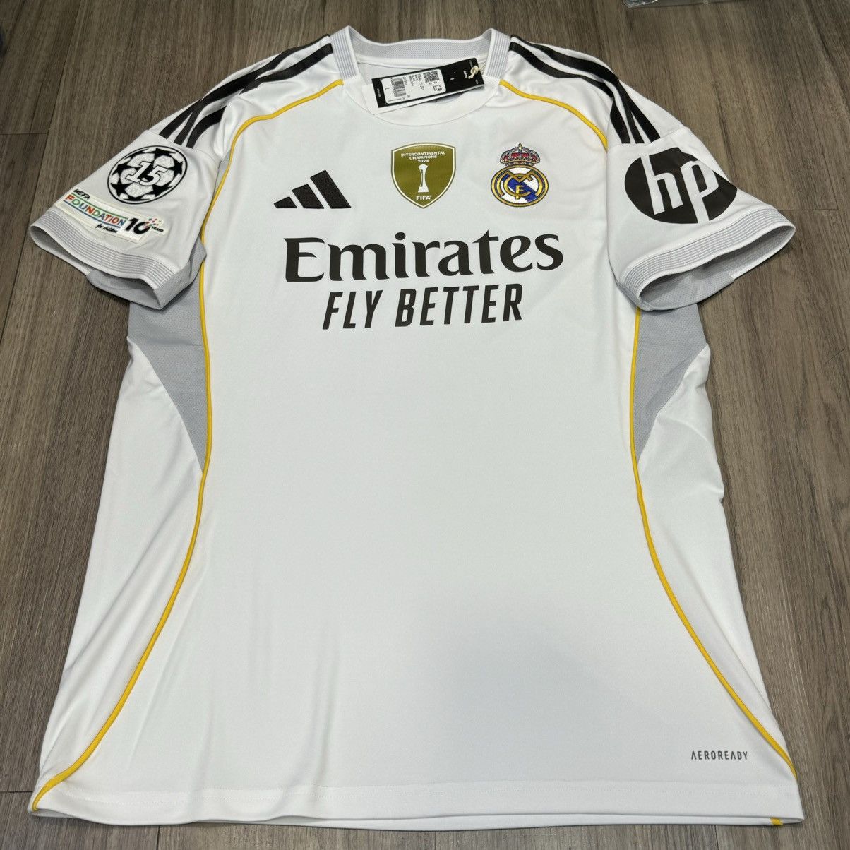Adidas Real Madrid 25/26 C/L home shirt #5 Bellingham (bnwt) Size US M / EU 48-50 / 2 - 1 Thumbnail