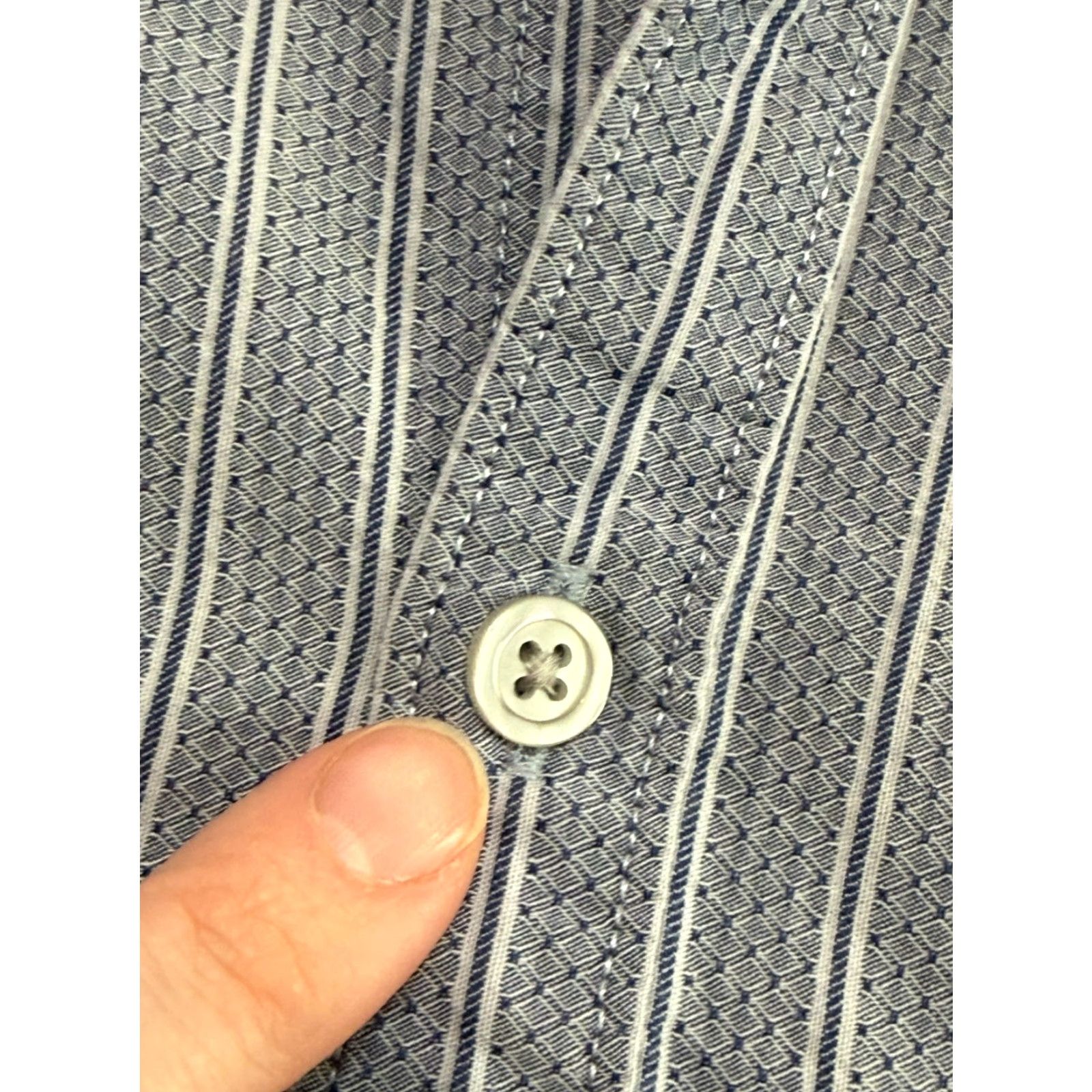 Marcs Marc Anthony Shirt Men’s Size M Blue Long Sleeve Button-Up Shirt Size US M / EU 48-50 / 2 - 6 Thumbnail