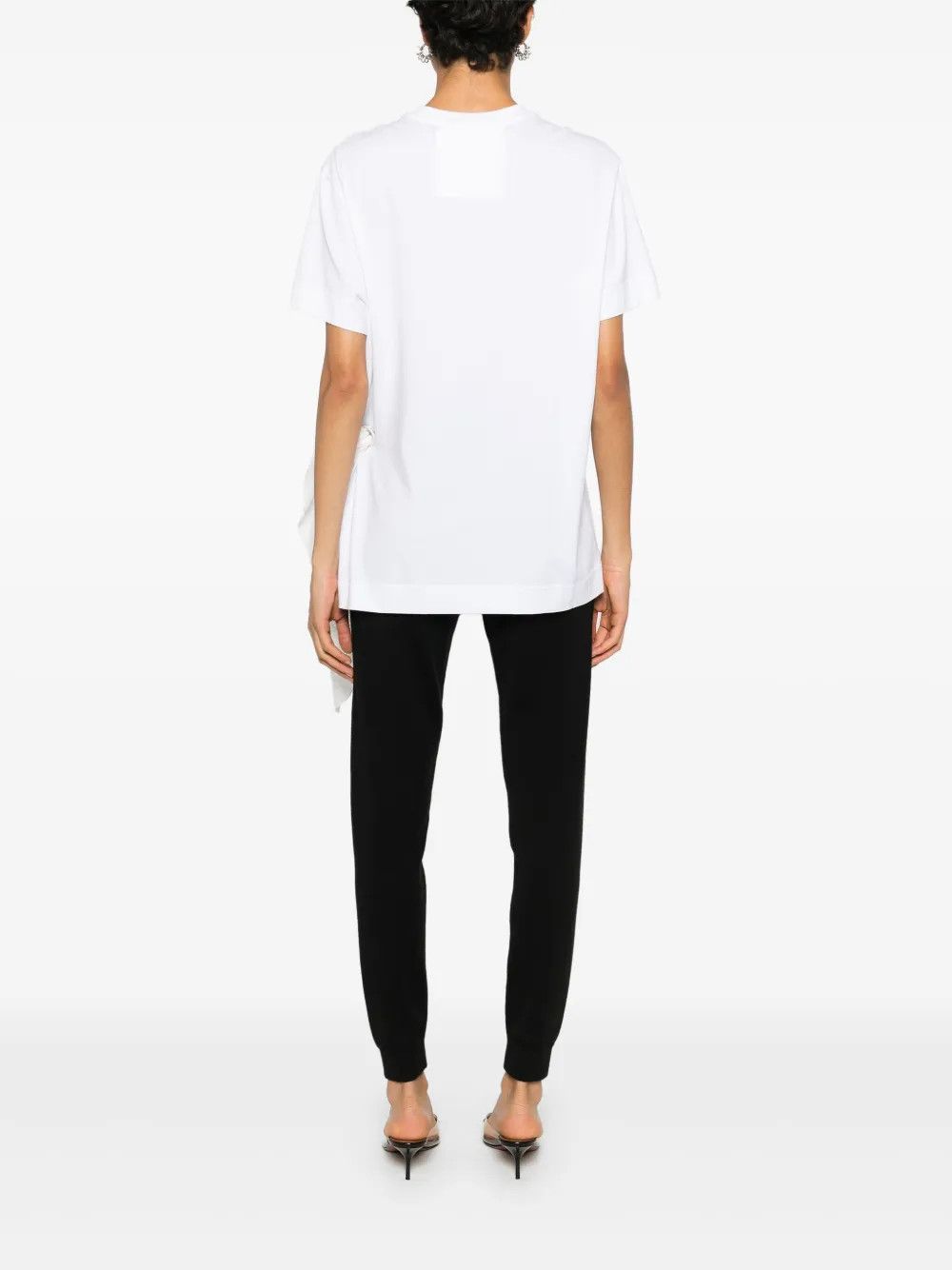 Givenchy o1y0925 Short Sleeves T-Shirt in White Size XXS / US 00 / IT 34 - 4 Thumbnail