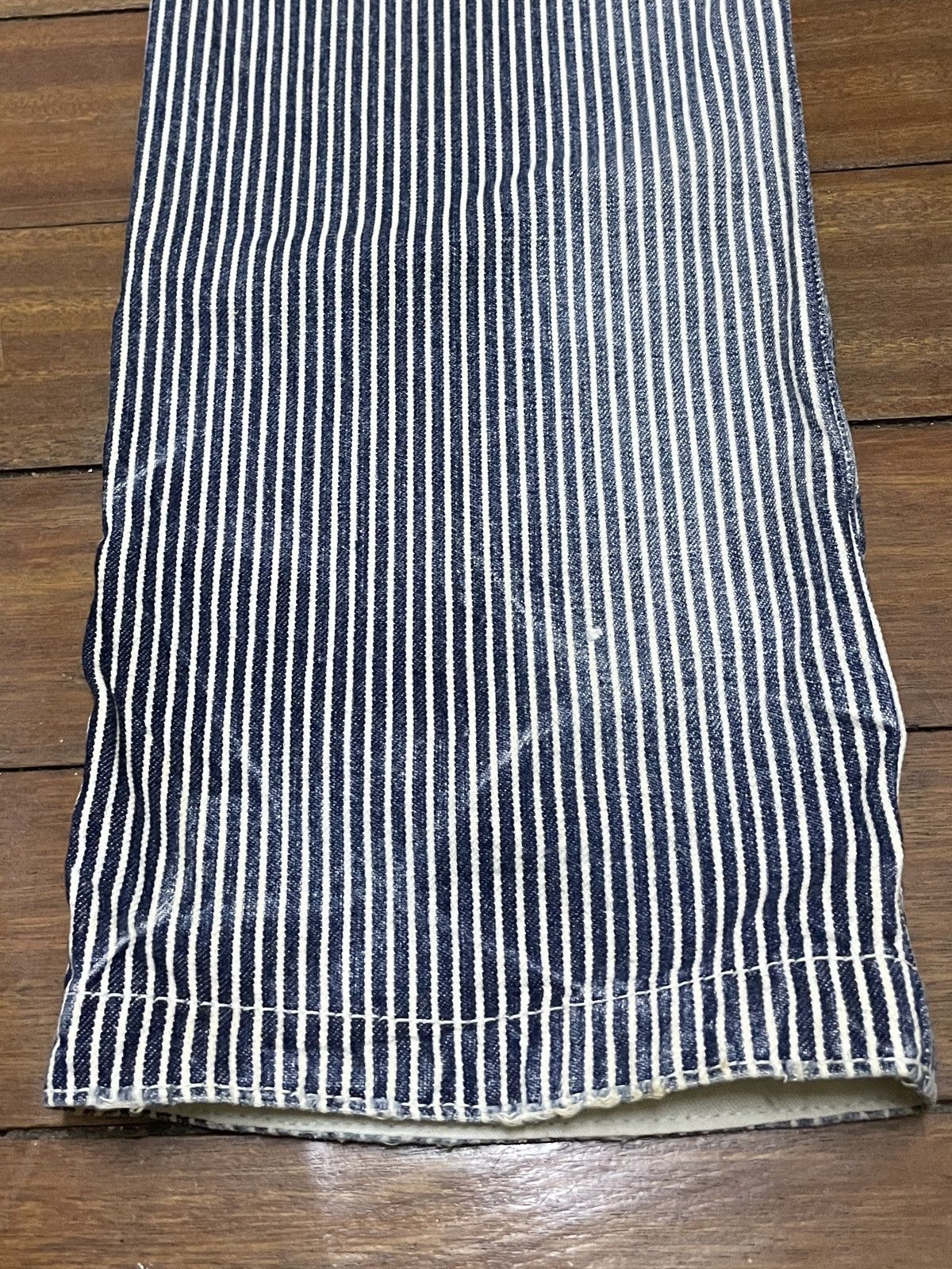 Japanese Brand × Vintage Rare Design Vintage Brand Francist Morks Hickory Pants 1990s Size US 30 / EU 46 - 7 Thumbnail