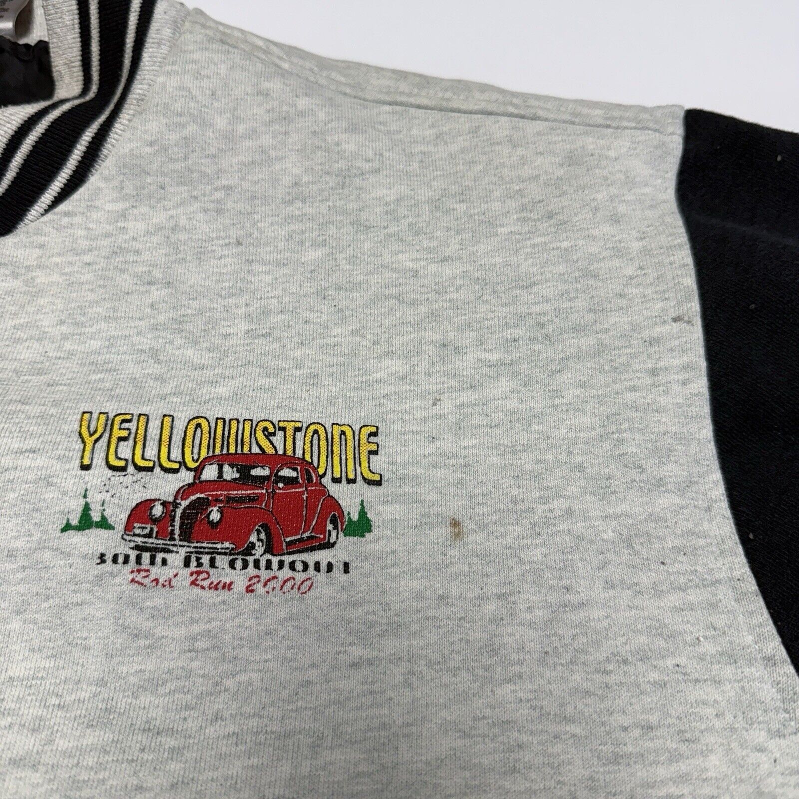 Vintage Vintage Yellowstone Car Button Snap Sweatshirt Mens Large Size US L / EU 52-54 / 3 - 3 Thumbnail