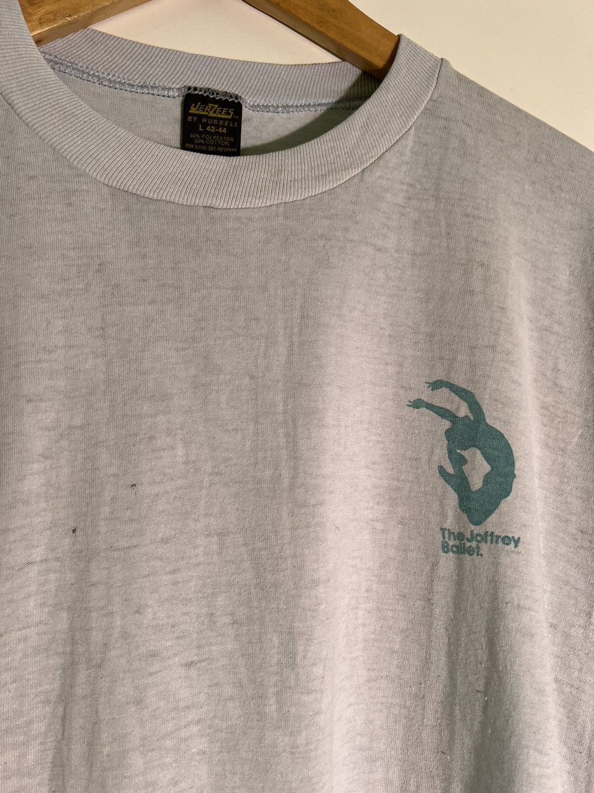 Vintage 70’s 80’s VTG Vintage The Joffrey Ballet Dance Retro T Shirt Size US L / EU 52-54 / 3 - 4 Thumbnail
