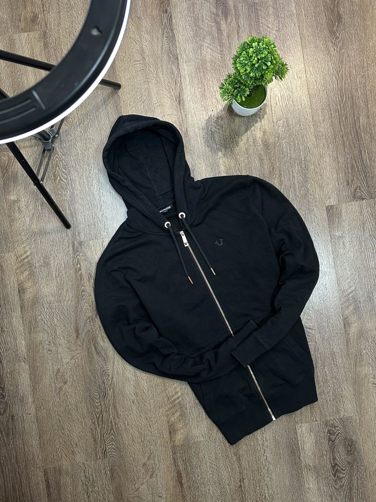 True Religion True Religion Zip Hoodie Small Logo Size US XL / EU 56 / 4 - 1 Thumbnail