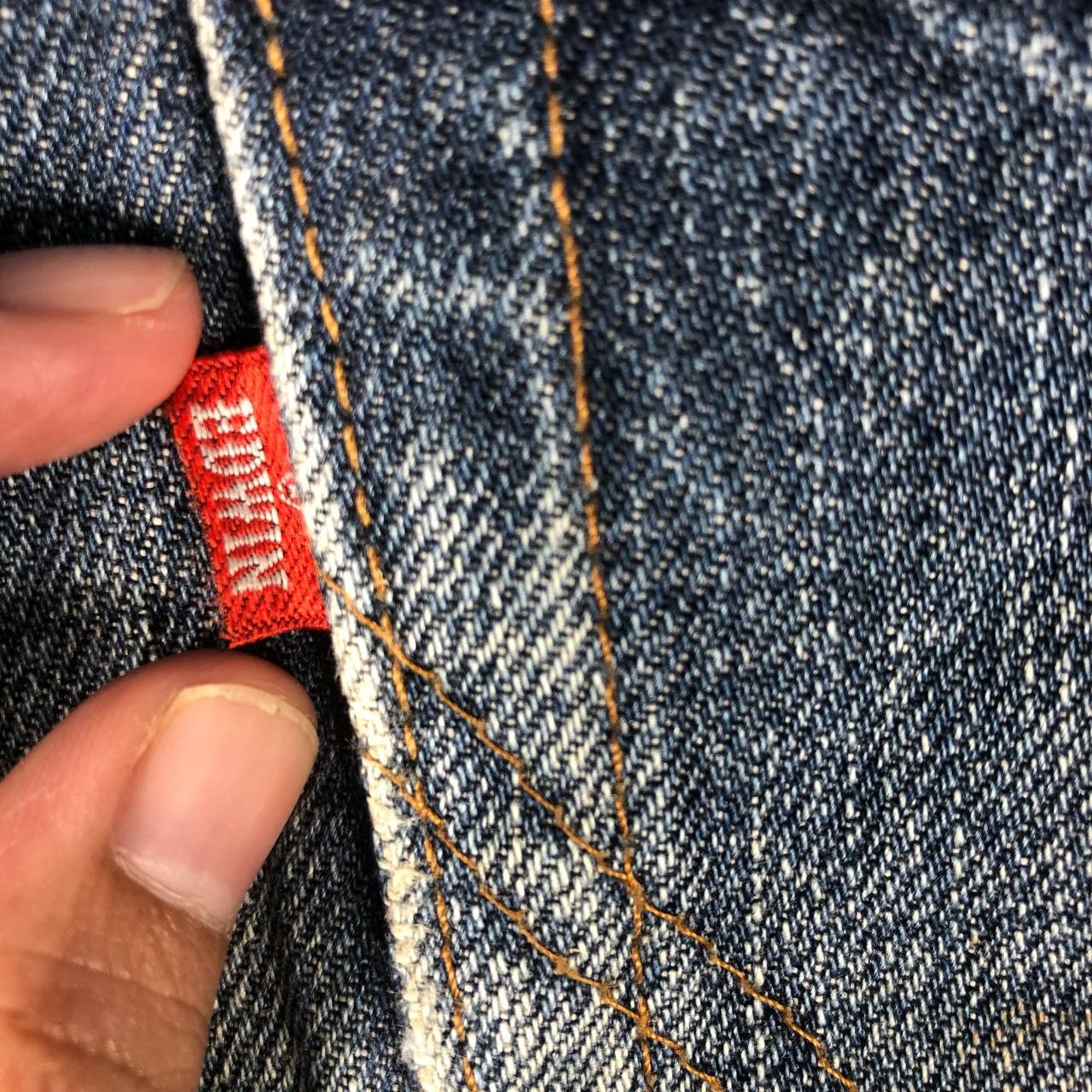 Edwin × Vintage Vintage Edwin Extra Extreme 403 Mudwash Distressed Denim Size US 34 / EU 50 - 9 Thumbnail