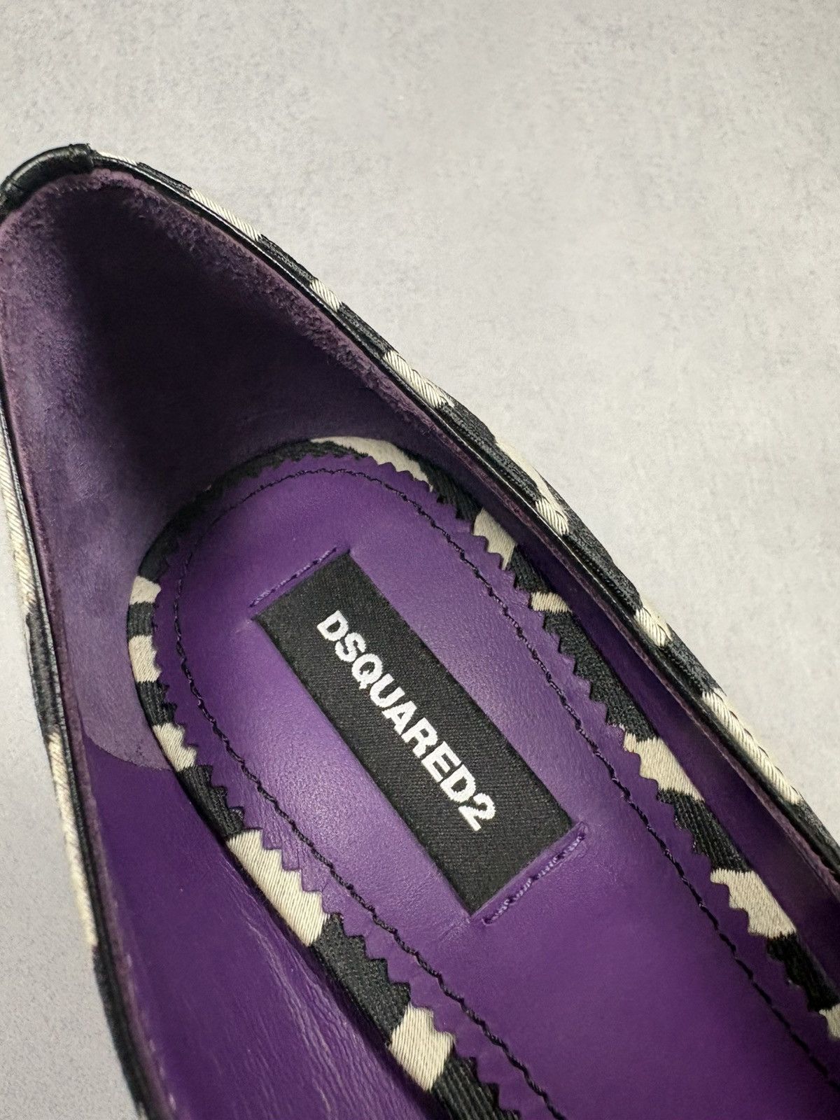 Dsquared2 Dsquared2 Zebra Print Pointed Toe Heels Pumps EU38 Archival Size US 8 / IT 38 - 23 Thumbnail