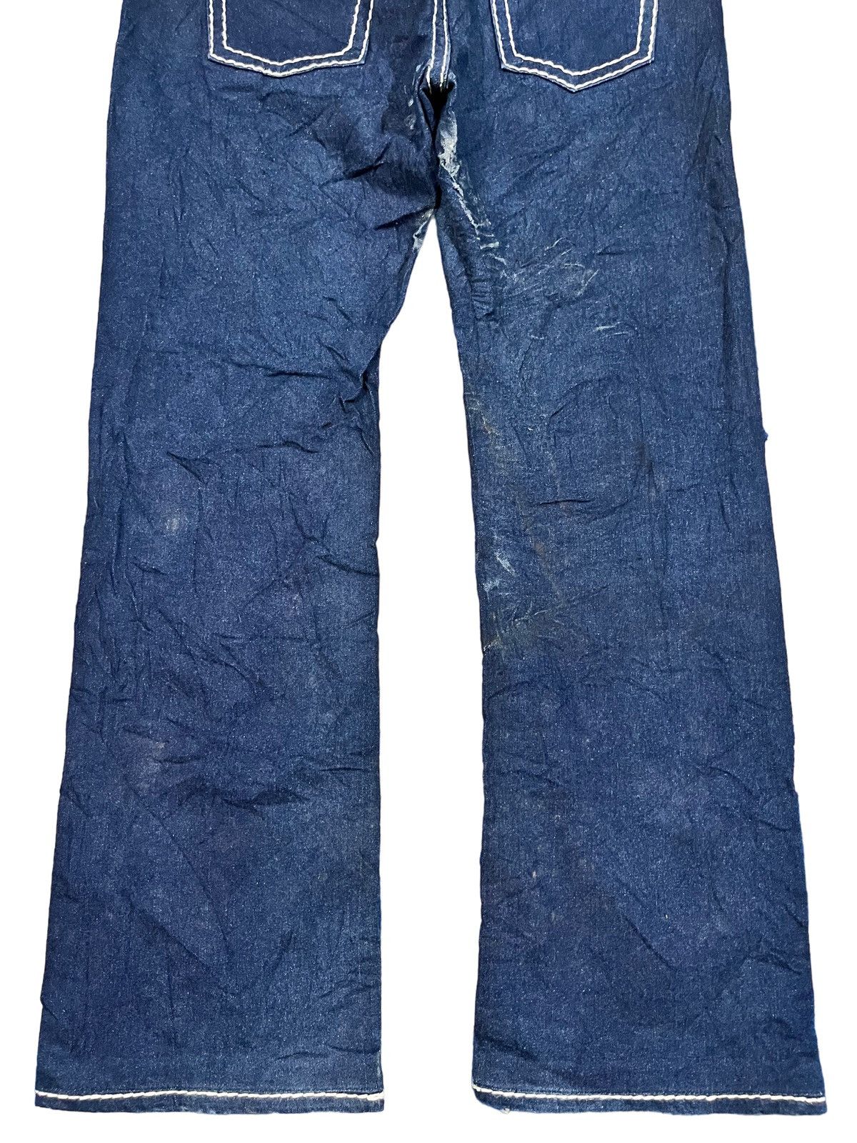Who Decides War Vintage Black Label Flare Denim Size US 33 - 8 Thumbnail