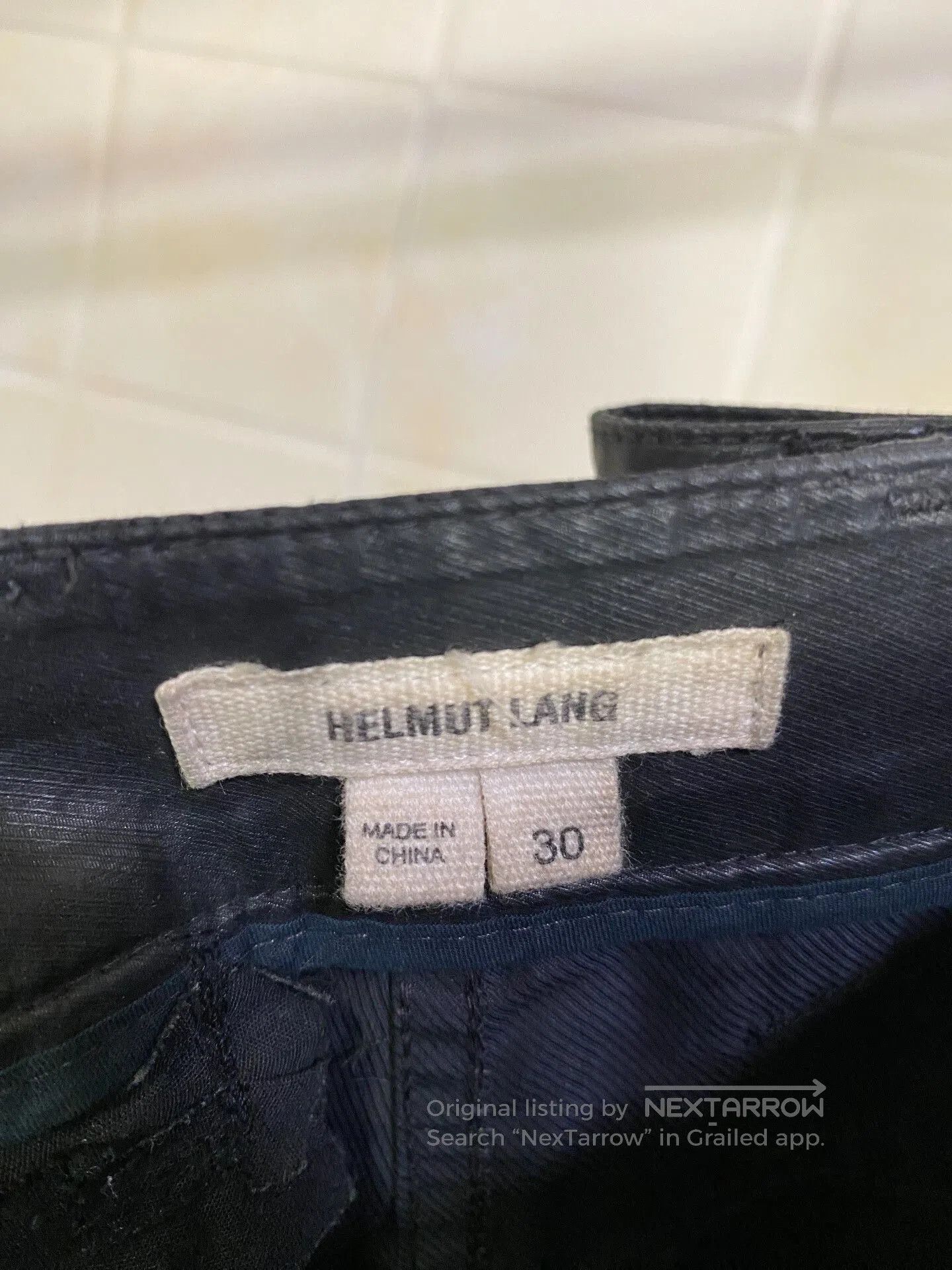 Helmut Lang Helmut Lang Coated Functional Cargo Pants. Size US 30 / EU 46 - 8 Thumbnail