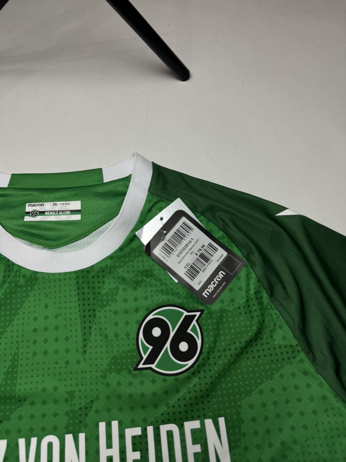Other Rare vintage macron Hannover 96 soccer jersey with tags y2k Size US XXL / EU 58 / 5 - 7 Thumbnail