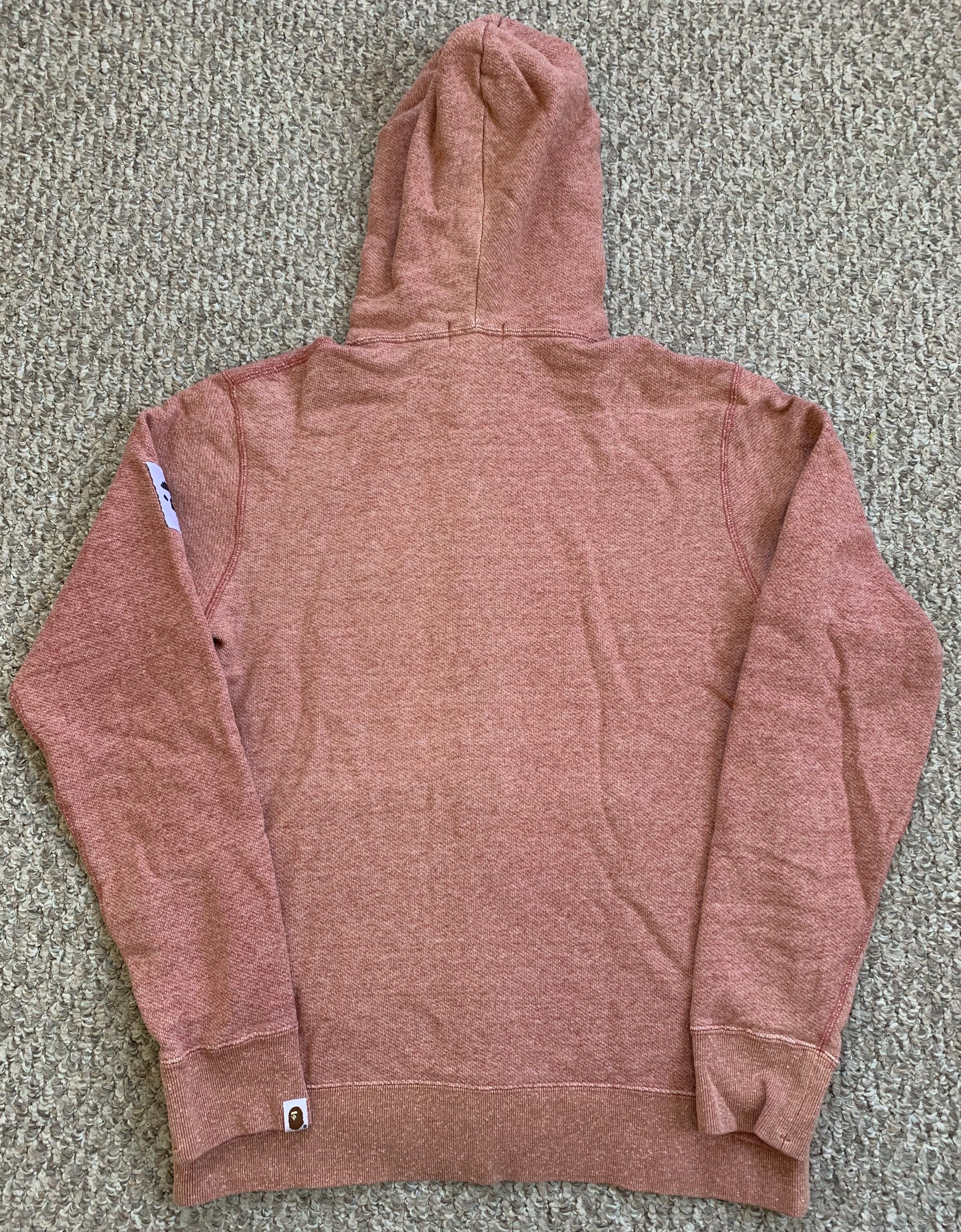 Bape OG Bape Full Zip Spellout Hoodie Size US XL / EU 56 / 4 - 6 Thumbnail