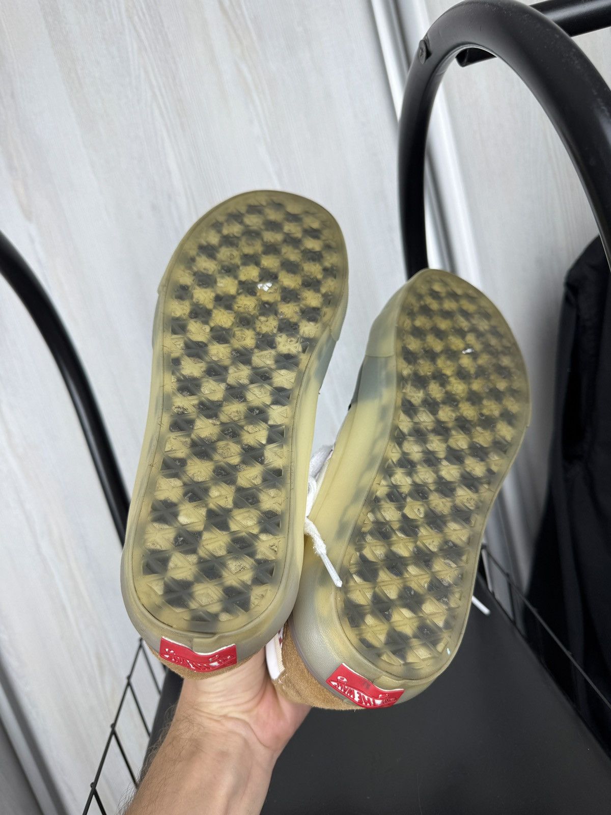 Palm Angels × Vans Vans Vault by Palm Angels Sk8-Mid VLT LX "Black" Sneakers Size US 9.5 / EU 42-43 - 9 Thumbnail