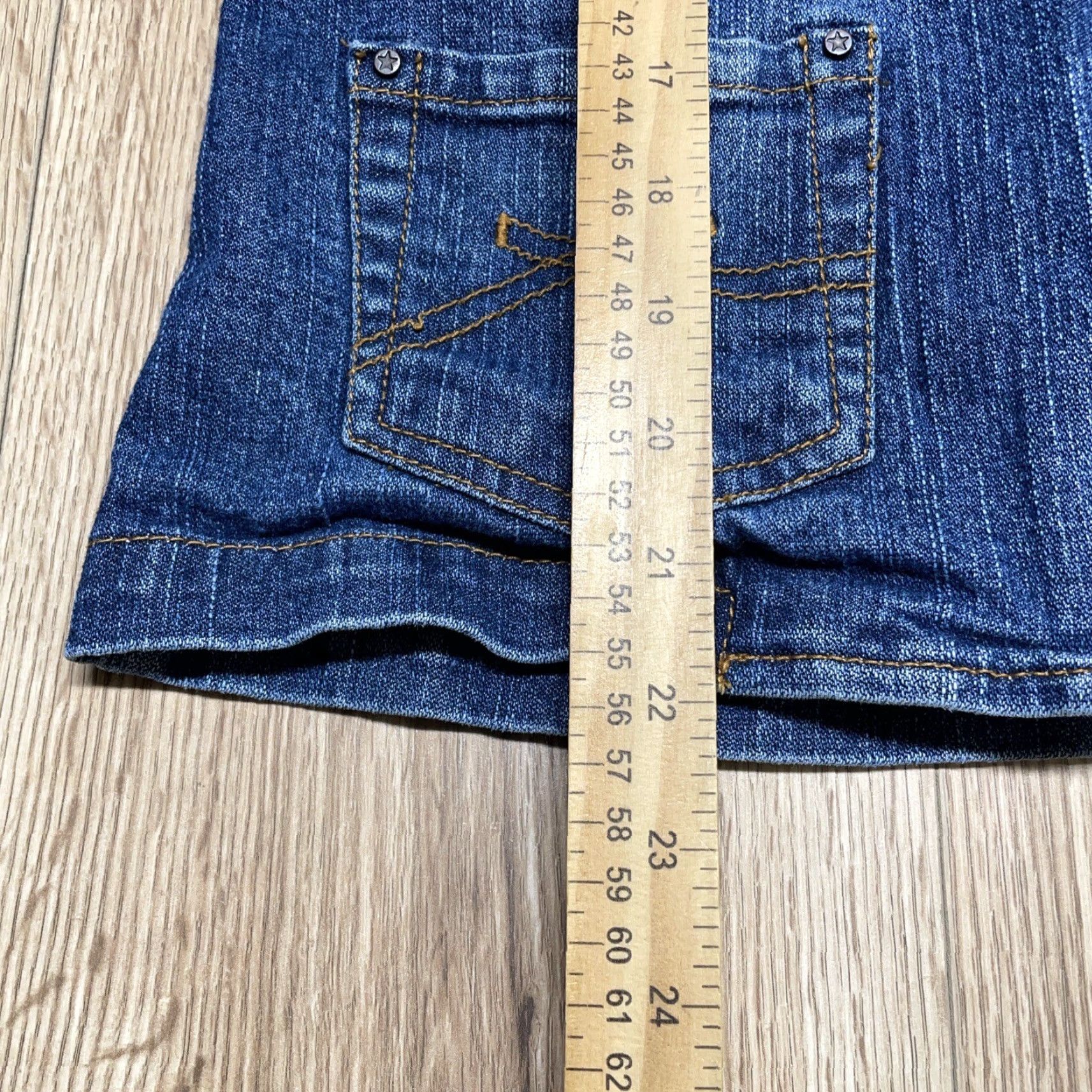 Denime VINTAGE Jean Women Denim Blazer Jacket Size M Blue 100% Cotton Basic Jacket Size M / US 6-8 / IT 42-44 - 5 Thumbnail