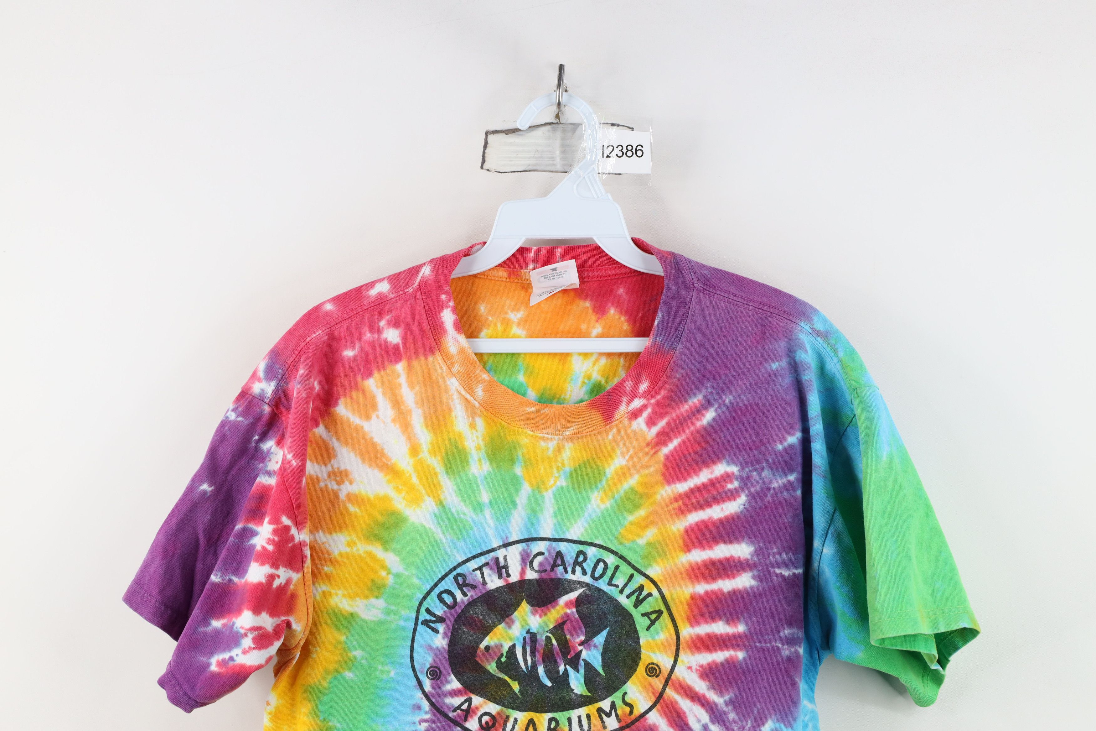 Vintage Vintage 90s Y2K Streetwear North Carolina Aquariums T-Shirt Size M / US 6-8 / IT 42-44 - 2 Thumbnail