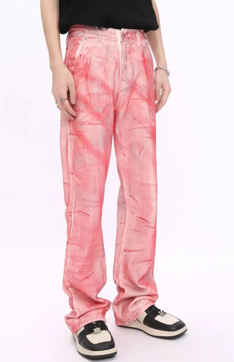 Designer × Japanese Brand Vintage Streetwear Harajuku Loose Casual Pants Size US 32 / EU 48 - 2 Thumbnail
