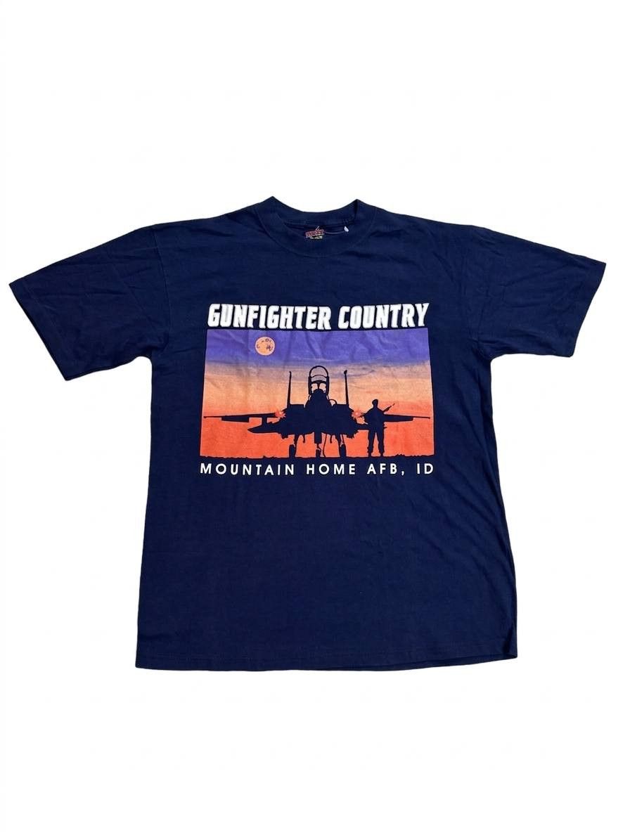 Vintage Vintage Soffe Mountain Home AFB Made in USA Shirt L Size US L / EU 52-54 / 3 - 1 Thumbnail