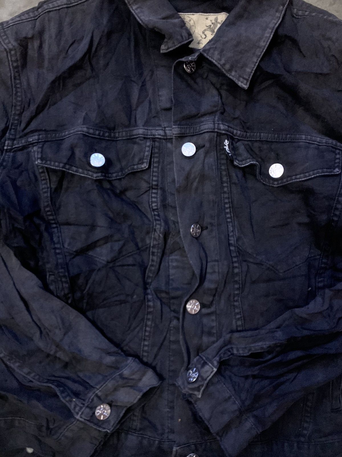 agnes b. Agnes B F03 Denim Jacket Size US S / EU 44-46 / 1 - 3 Thumbnail