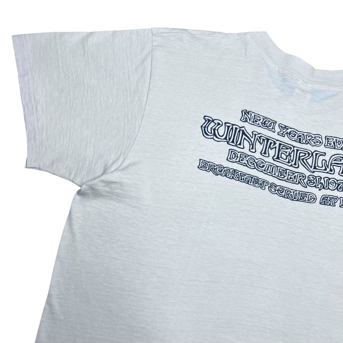 Band Tees 78 Grateful Dead Blues Brothers Blue Rose Winterland NYE Tee Size US L / EU 52-54 / 3 - 13 Thumbnail
