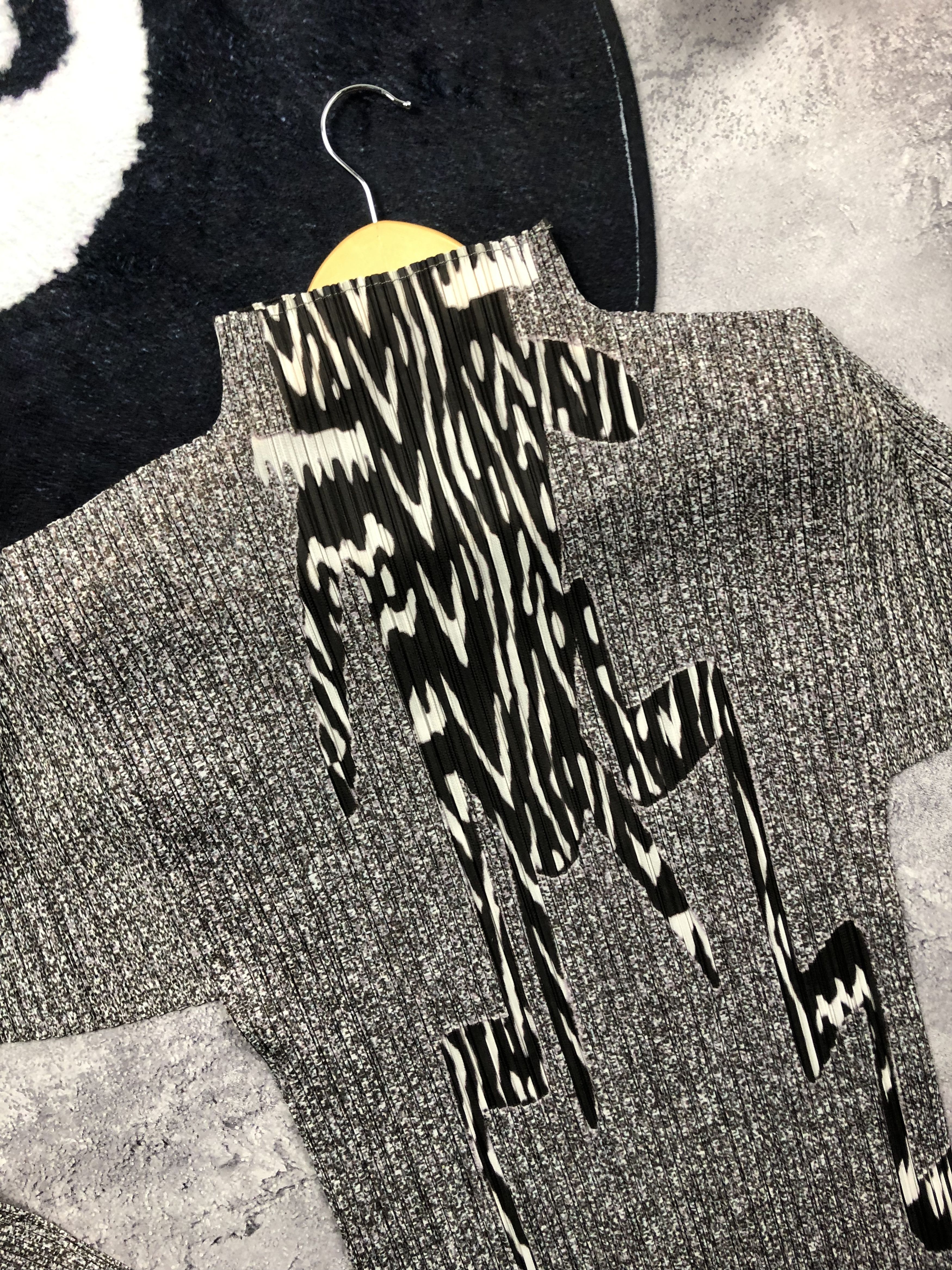 Pleats Please Issey Miyake ISSEY MIYAKE Multicolour Rare Longsleeve Streetwear Y2k Size S / US 4 / IT 40 - 11 Thumbnail