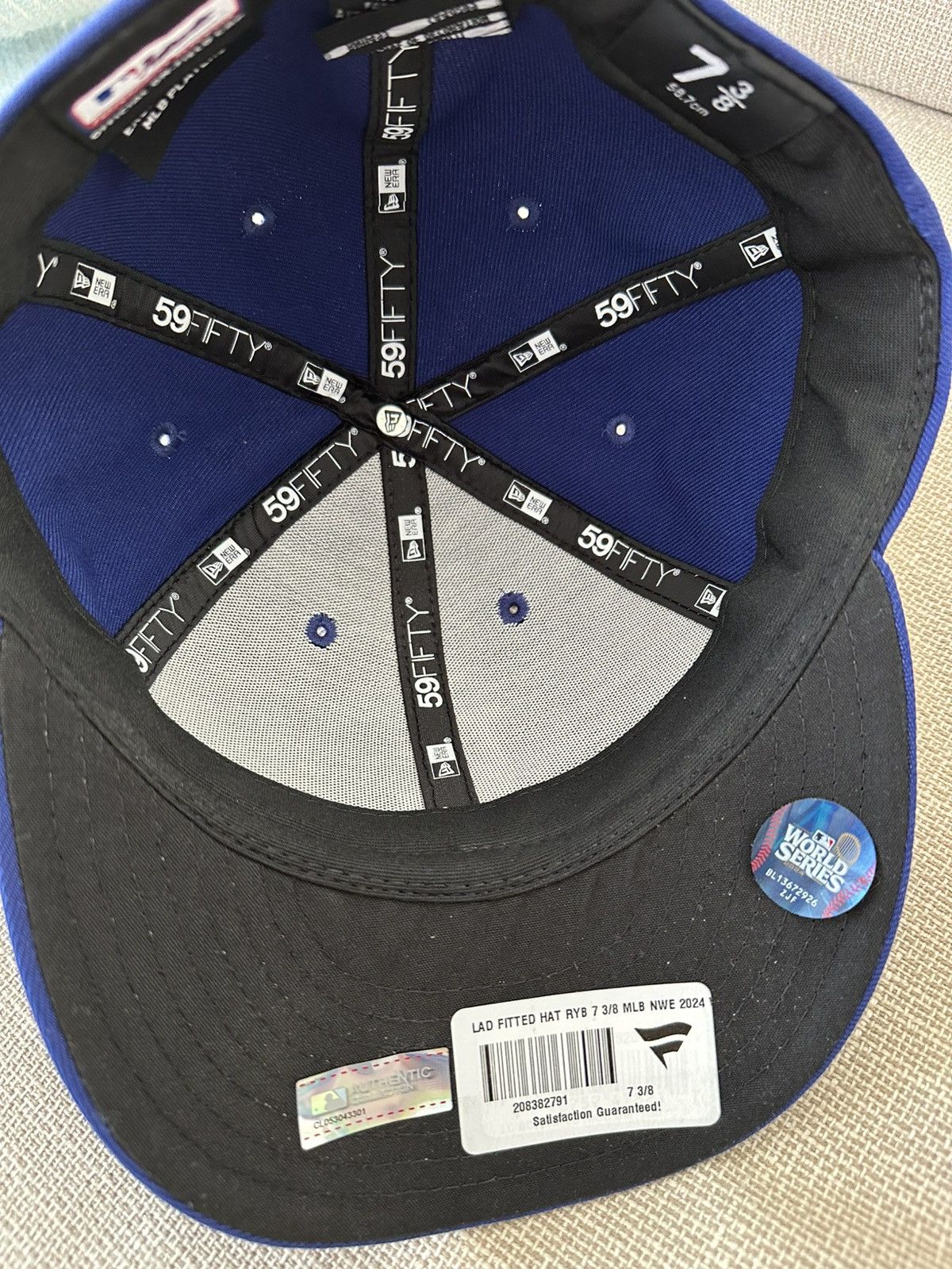New Era Dodgers 2024 World Series Champions Side Patch Low Profile Size ONE SIZE - 5 Thumbnail