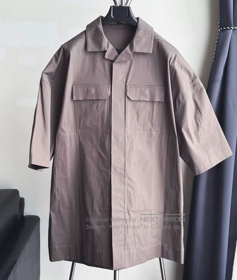 Rick Owens Rick Owens 22FW Poster Show Designer Shirt Short Sleeve Ja Size US M / EU 48-50 / 2 - 1 Thumbnail