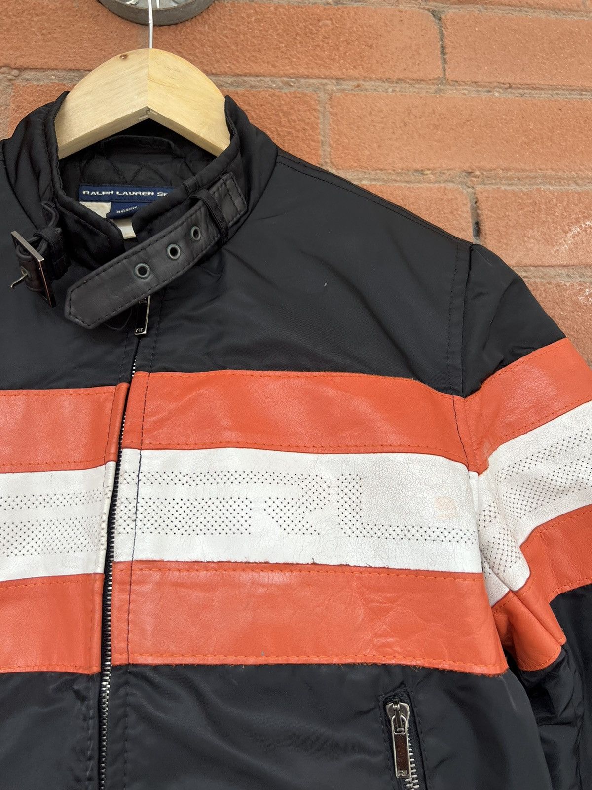 Ralph Lauren Sport 90s Ralph Lauren Moto Jacket Size M / US 6-8 / IT 42-44 - 2 Thumbnail