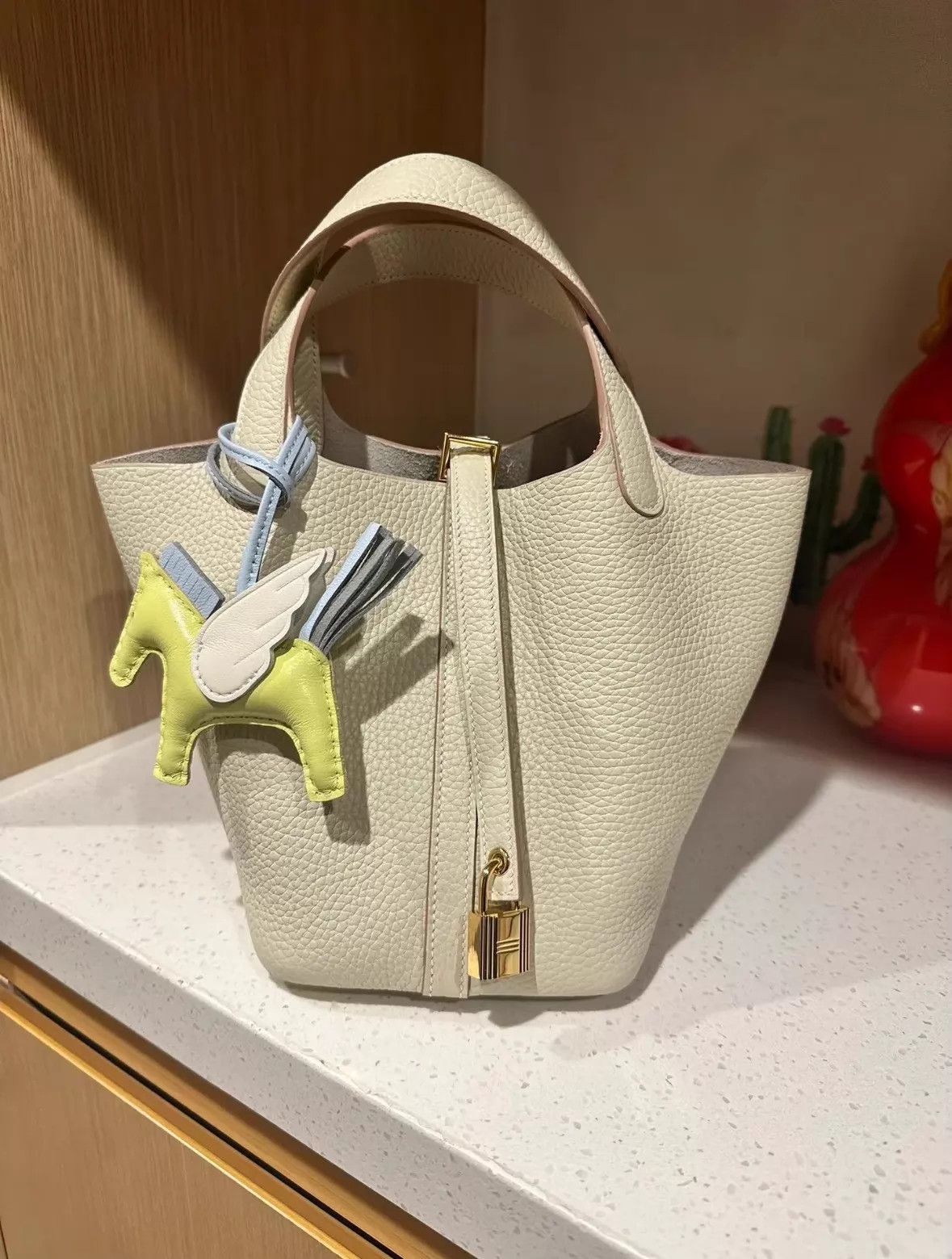 Hermes Hermes Avocado Green Mini Pegasus 99 New With Box Size ONE SIZE - 4 Thumbnail
