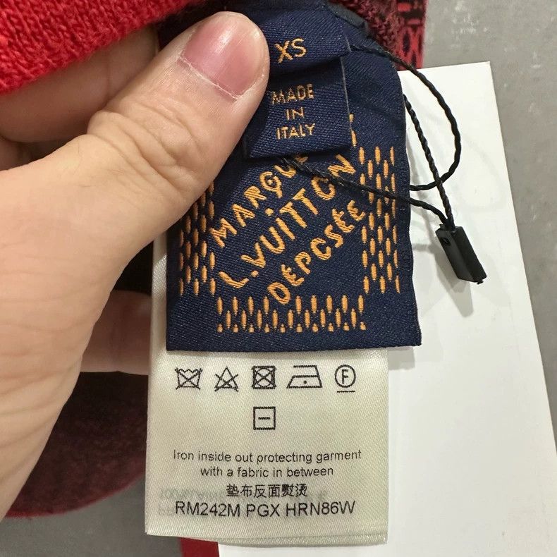 Louis Vuitton Louis Vuitton Logo Plaid Jacquard Crew Neck Pullover Long Size US XS / EU 42 / 0 - 6 Thumbnail