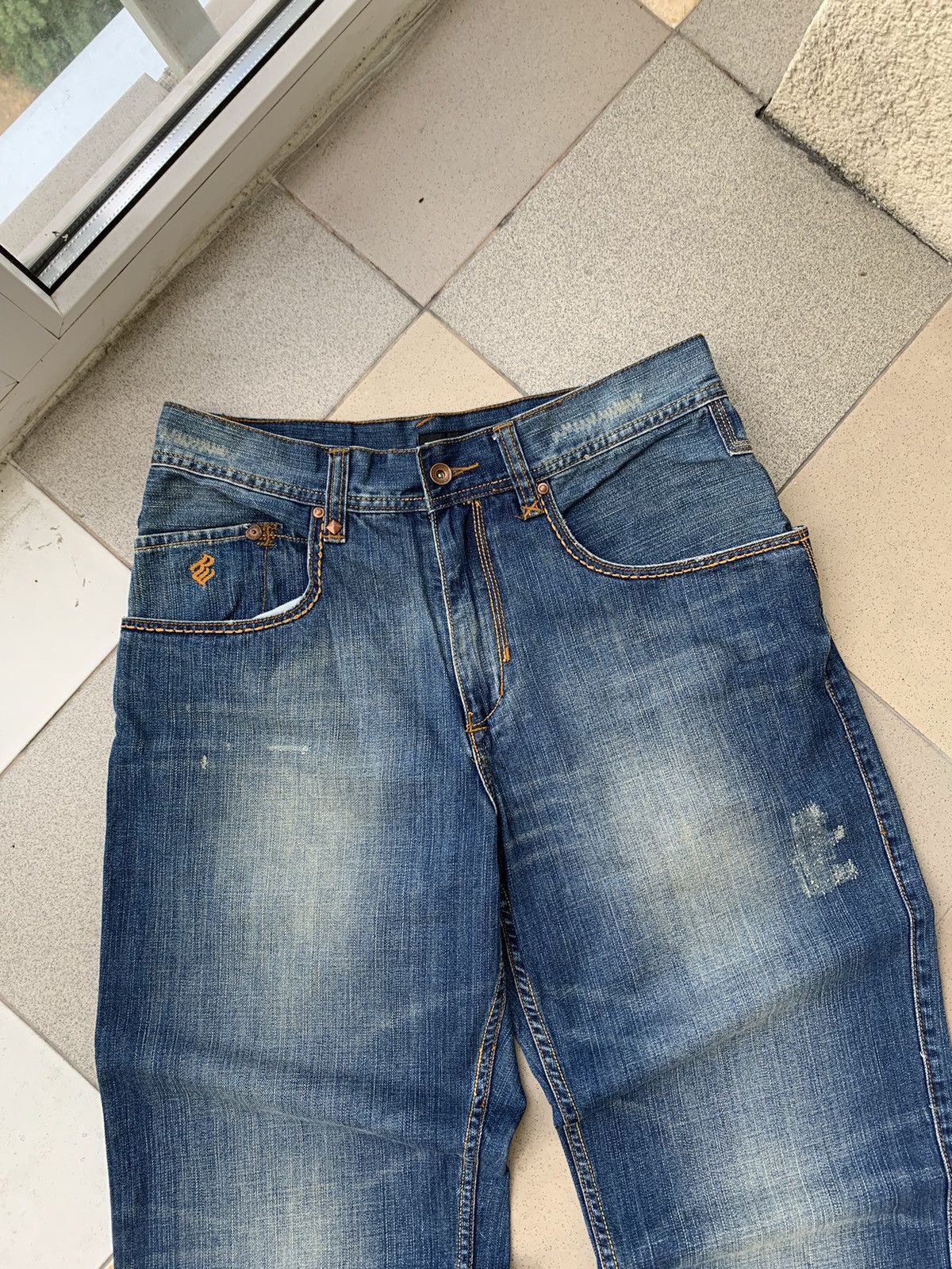 Japanese Brand Y2K Rocawear hip-hop baggy jeans Size US 34 / EU 50 - 3 Thumbnail