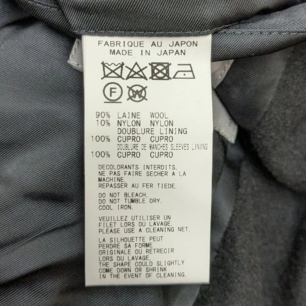 Yohji Yamamoto Yohji Yamamoto pour homme/ 21AW Hook-and-eye Jacket Size US L / EU 52-54 / 3 - 8 Thumbnail