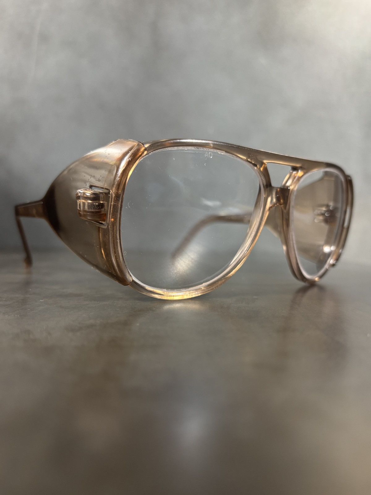 Vintage 1980s Safety Glasses 80s Vintage Sunglasses Protection Large Size ONE SIZE - 12 Thumbnail