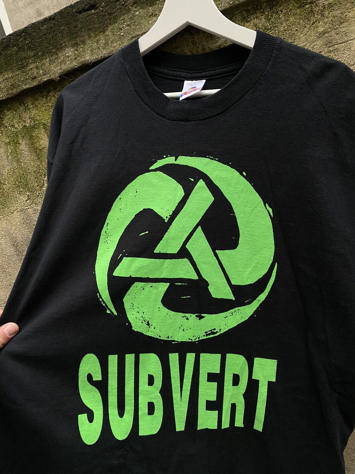 Band Tees × Fruit Of The Loom × Vintage Vintage 1993 Subvert Promo T-Shirt Size US XL / EU 56 / 4 - 2 Thumbnail