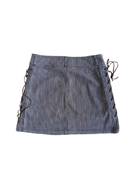 Japanese Brand Vintage Hickory Mini Skirts Japanese Brand Size 30" / US 8 / IT 44 - 2 Thumbnail