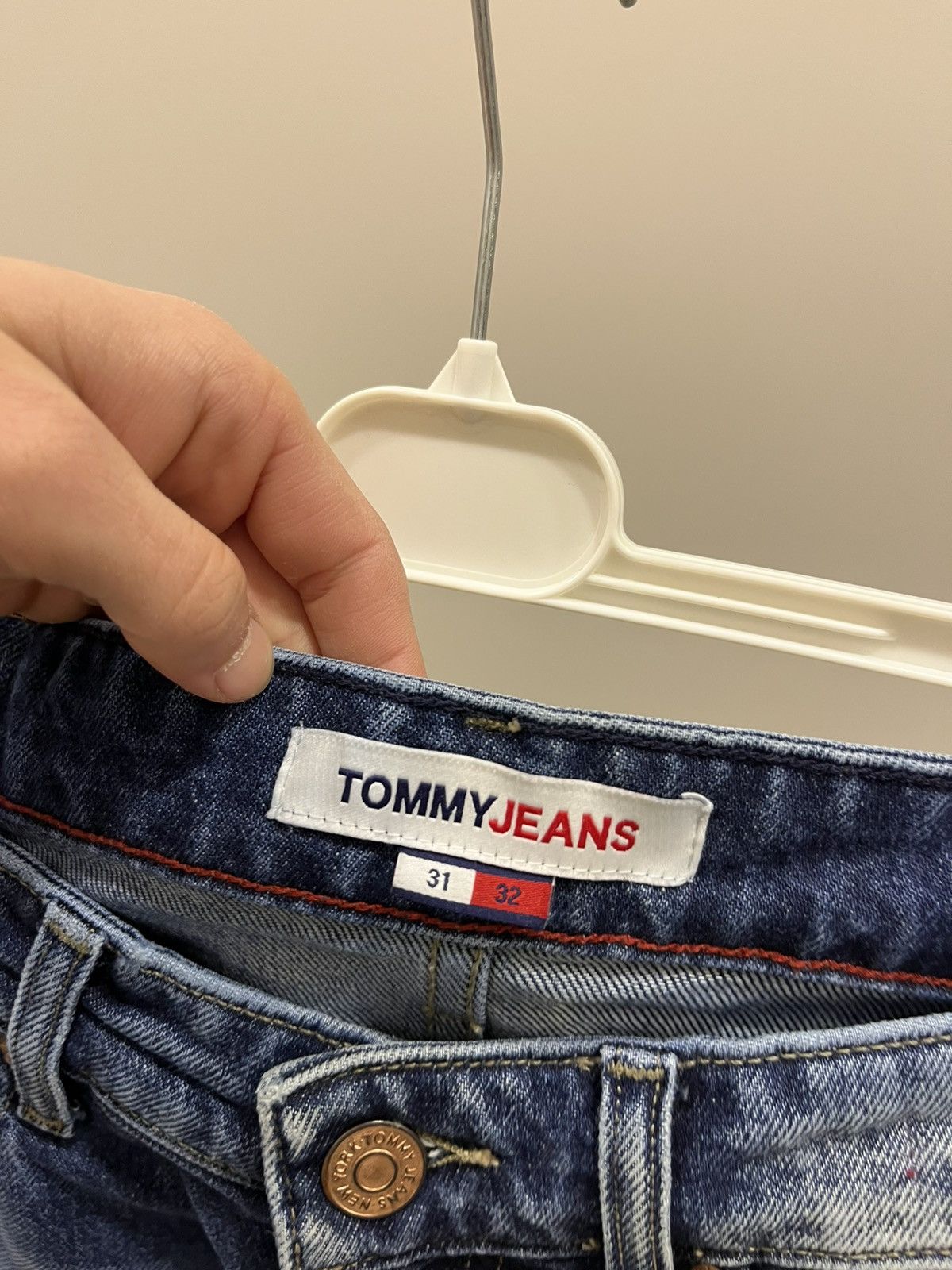 Tommy Hilfiger VINTAGE TOMMY HILFIGER Scanton Slim JEANS Size US 31 - 6 Thumbnail