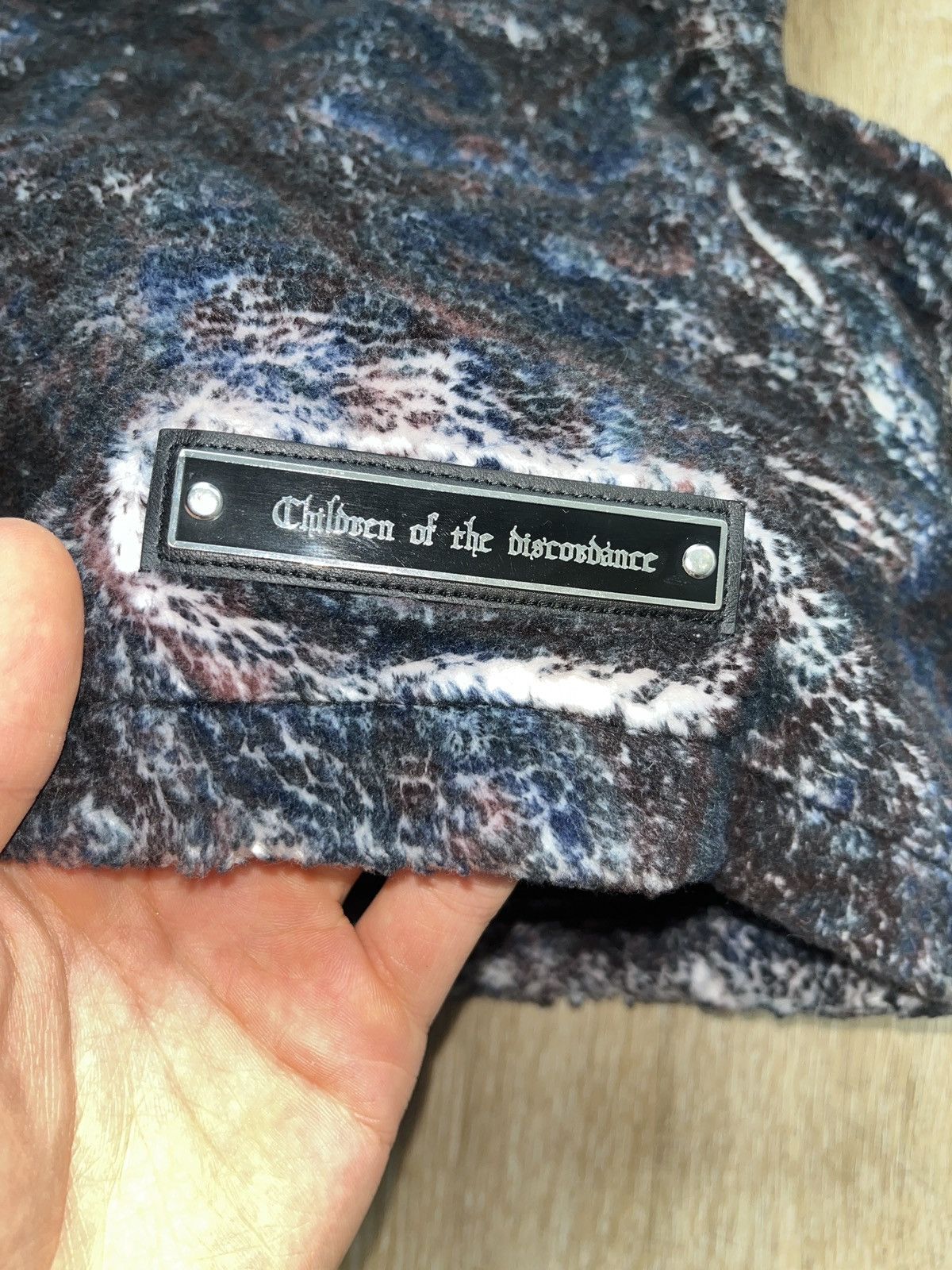 Children of the discordance children of the discordance Paisley fleece jacket (PAIS COL) Size US L / EU 52-54 / 3 - 12 Thumbnail