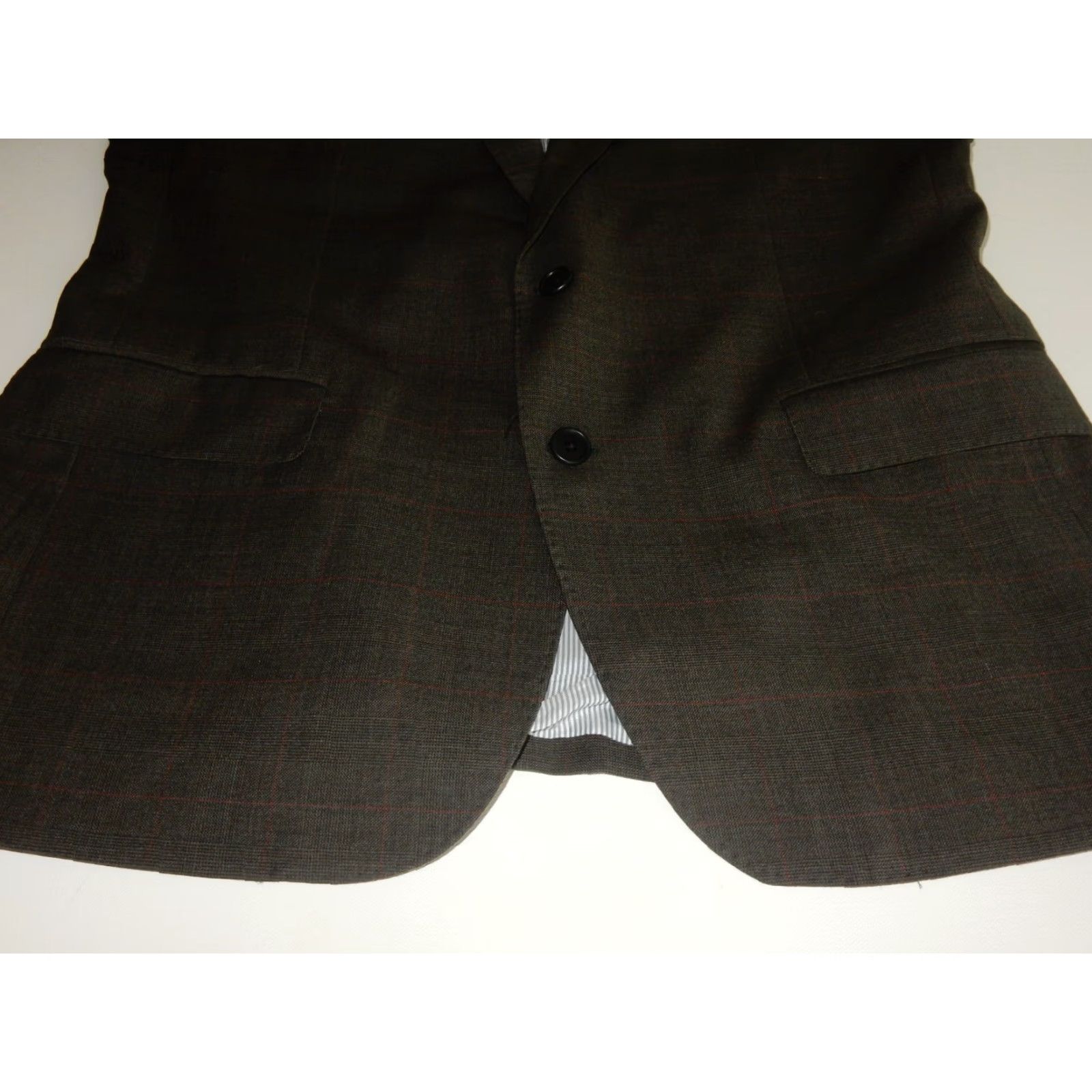 Brooks Brothers Brooks Brothers Blazer Men Plaid Wool 41 Regular Gray 2 Button Jacket blazer Coat Dropped? Explorer Regent Mens Size 42R - 3 Thumbnail