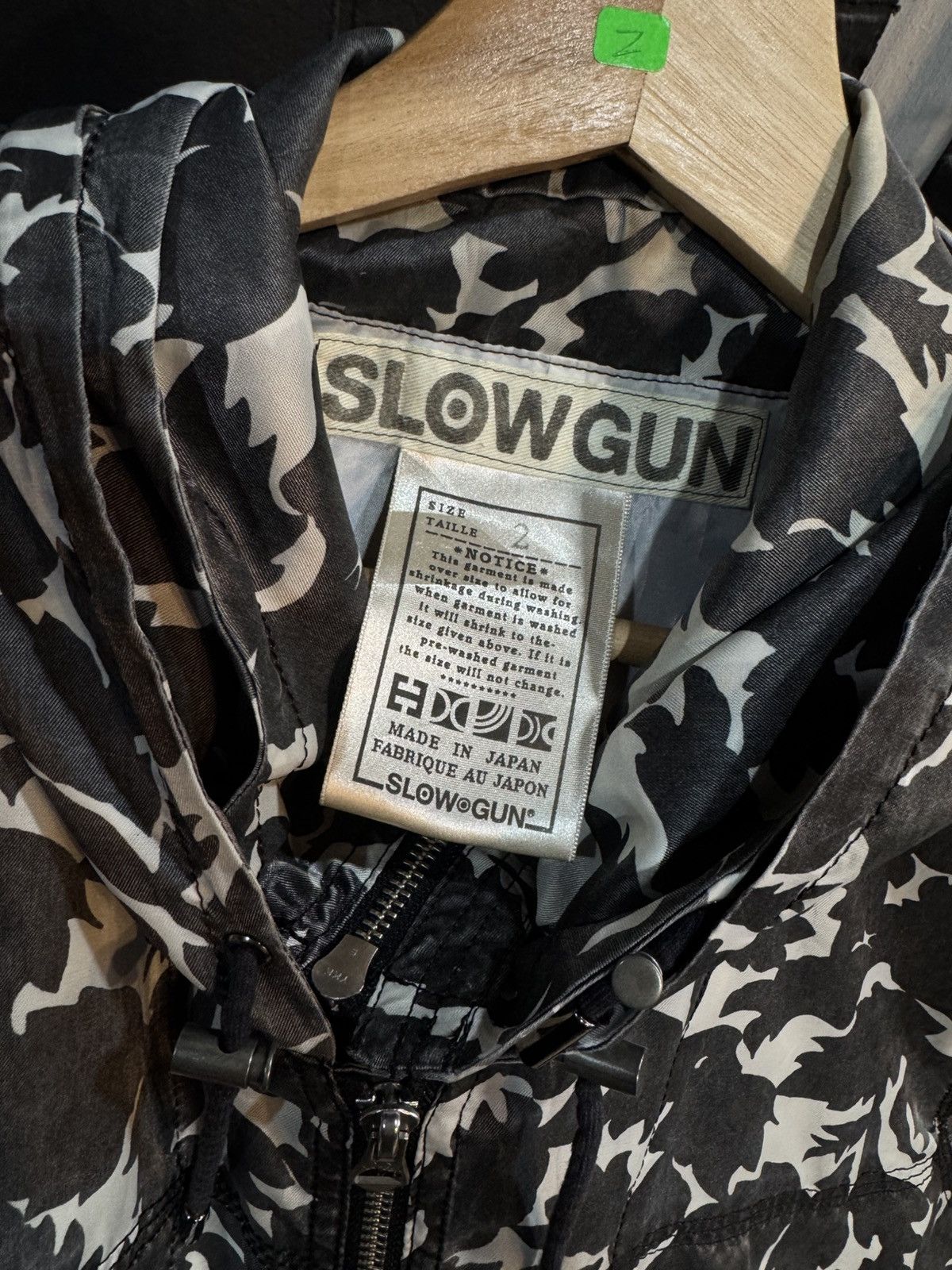 If Six Was Nine × Japanese Brand × Vintage 2000s Slowgun - Double Collar Leaf Design Light Jackets Size US M / EU 48-50 / 2 - 6 Thumbnail