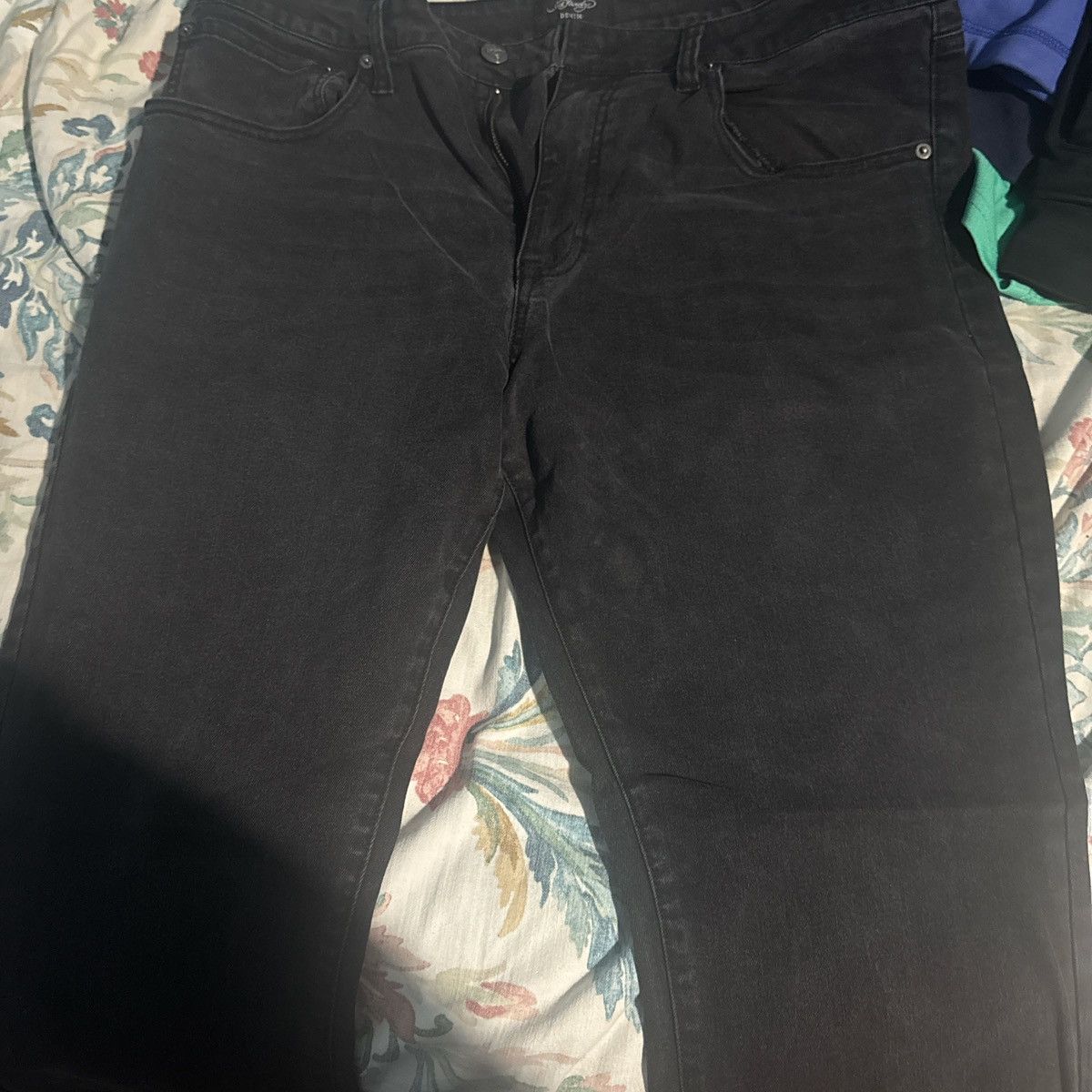 Ed Hardy Black Jeans with Tiger Print on the Back Size US 38 / EU 54 - 2 Thumbnail