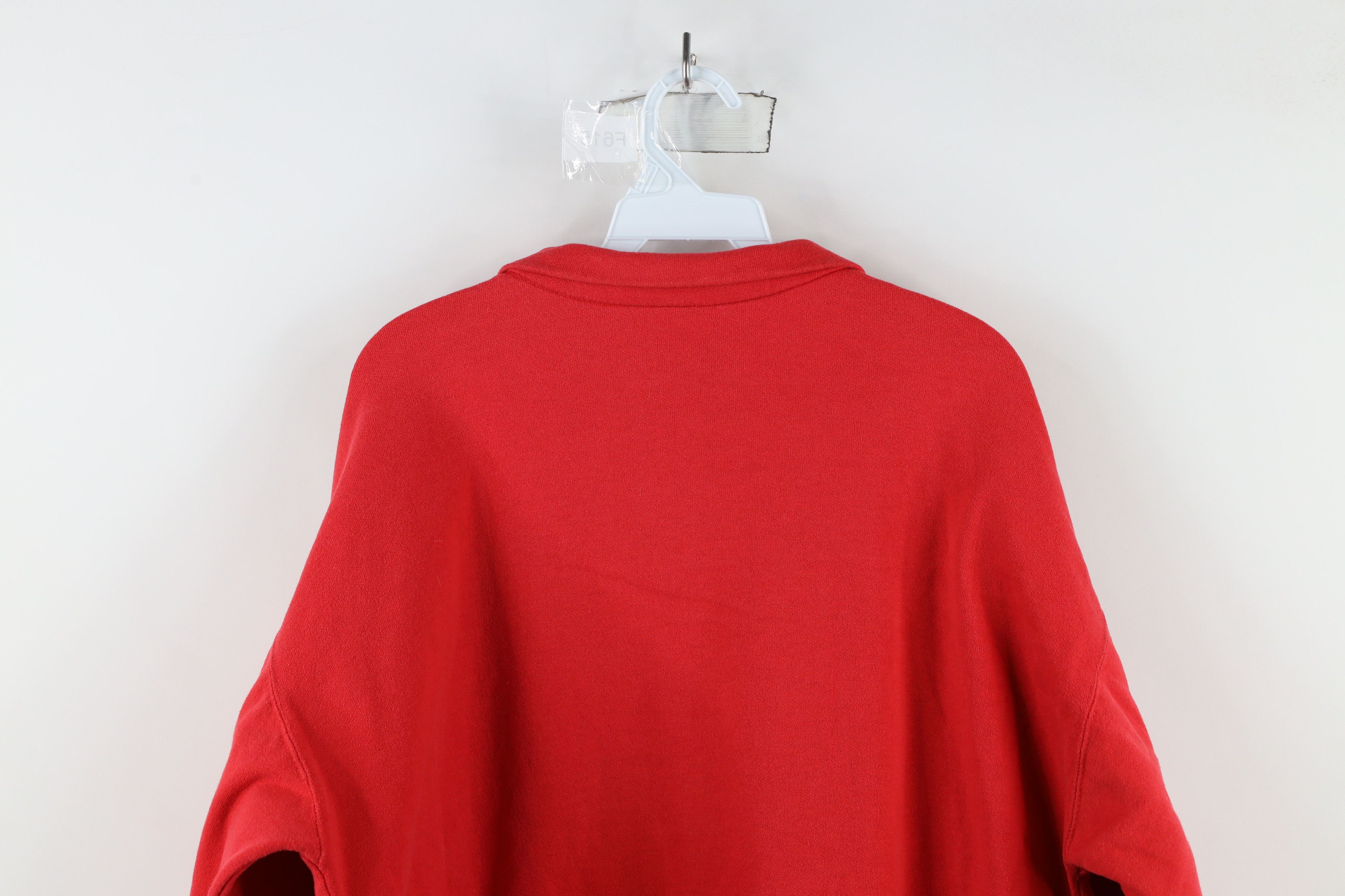 Vintage Vintage 90s Boyne Mountain Michigan Half Zip Sweatshirt USA Size US XL / EU 56 / 4 - 11 Thumbnail