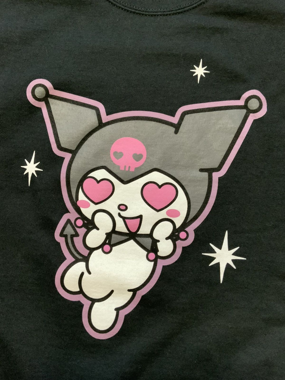 Other Kuromi By Sanrio BioWorld Anime Heart Skull Sweatshirt Size US L / EU 52-54 / 3 - 5 Thumbnail