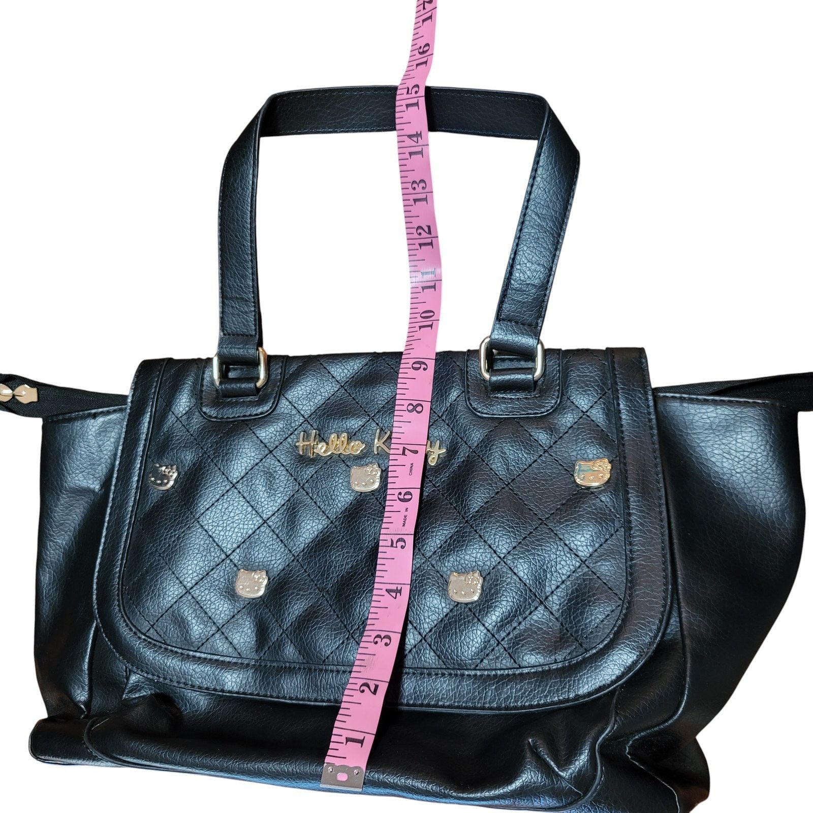 Other Loungefly Hello Kitty Black Quilted Purse Size ONE SIZE - 15 Thumbnail
