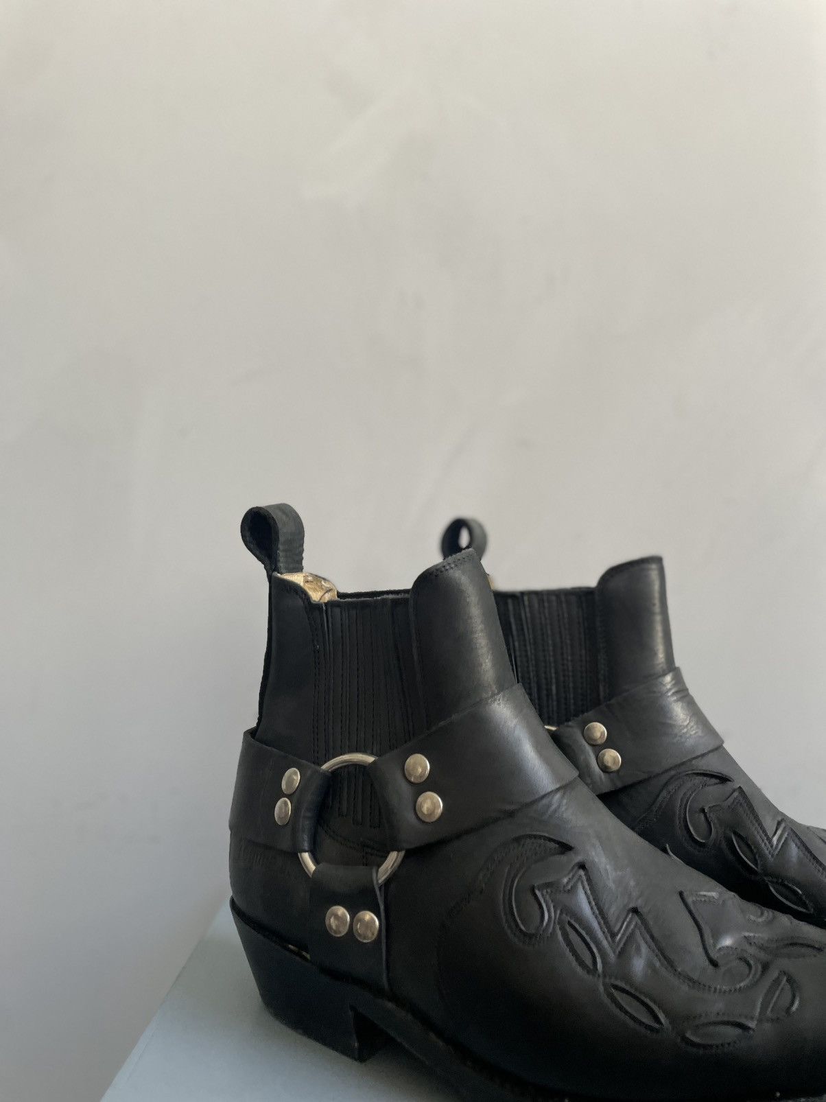 Harley Davidson Retro flames boots western Ankle moto harley davidson style Size US 9 / IT 39 - 8 Thumbnail