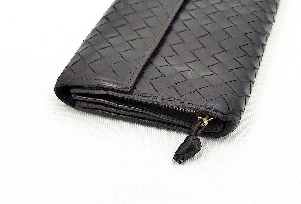 Bottega Veneta BOTTEGA VENETA intrecciato leather long wallet A300 Size ONE SIZE - 10 Thumbnail